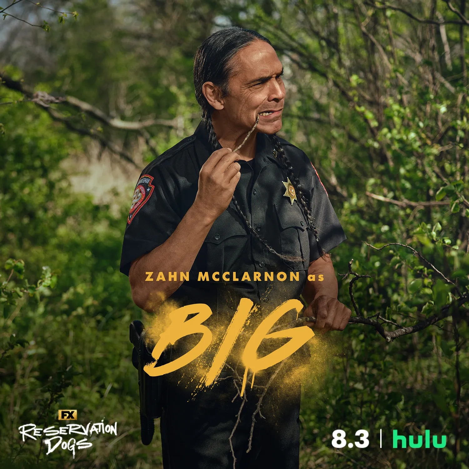 Zahn McClarnon in Reservation Dogs (2021)