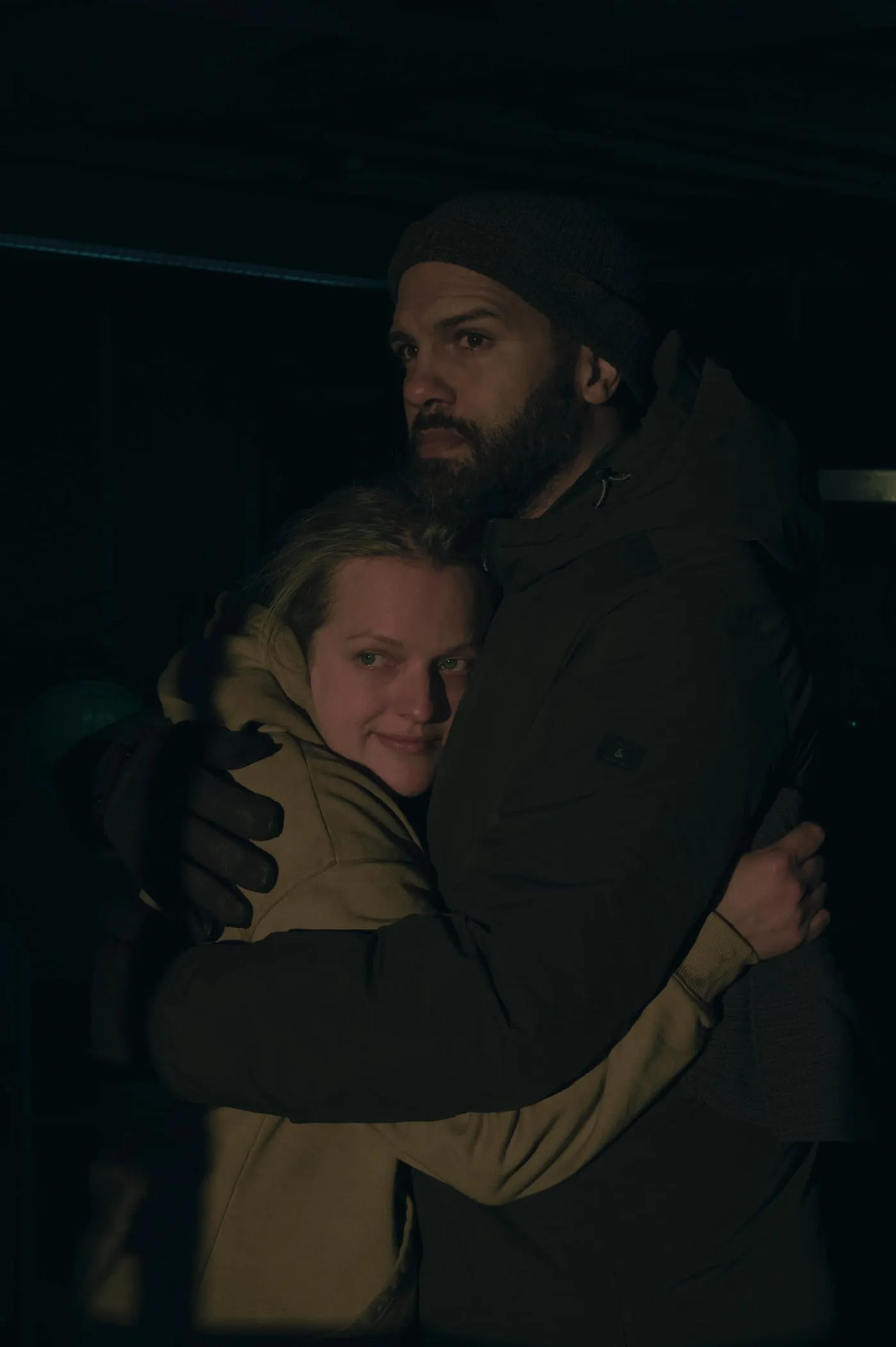 Elisabeth Moss and O-T Fagbenle in The Handmaid's Tale: Vows (2021)