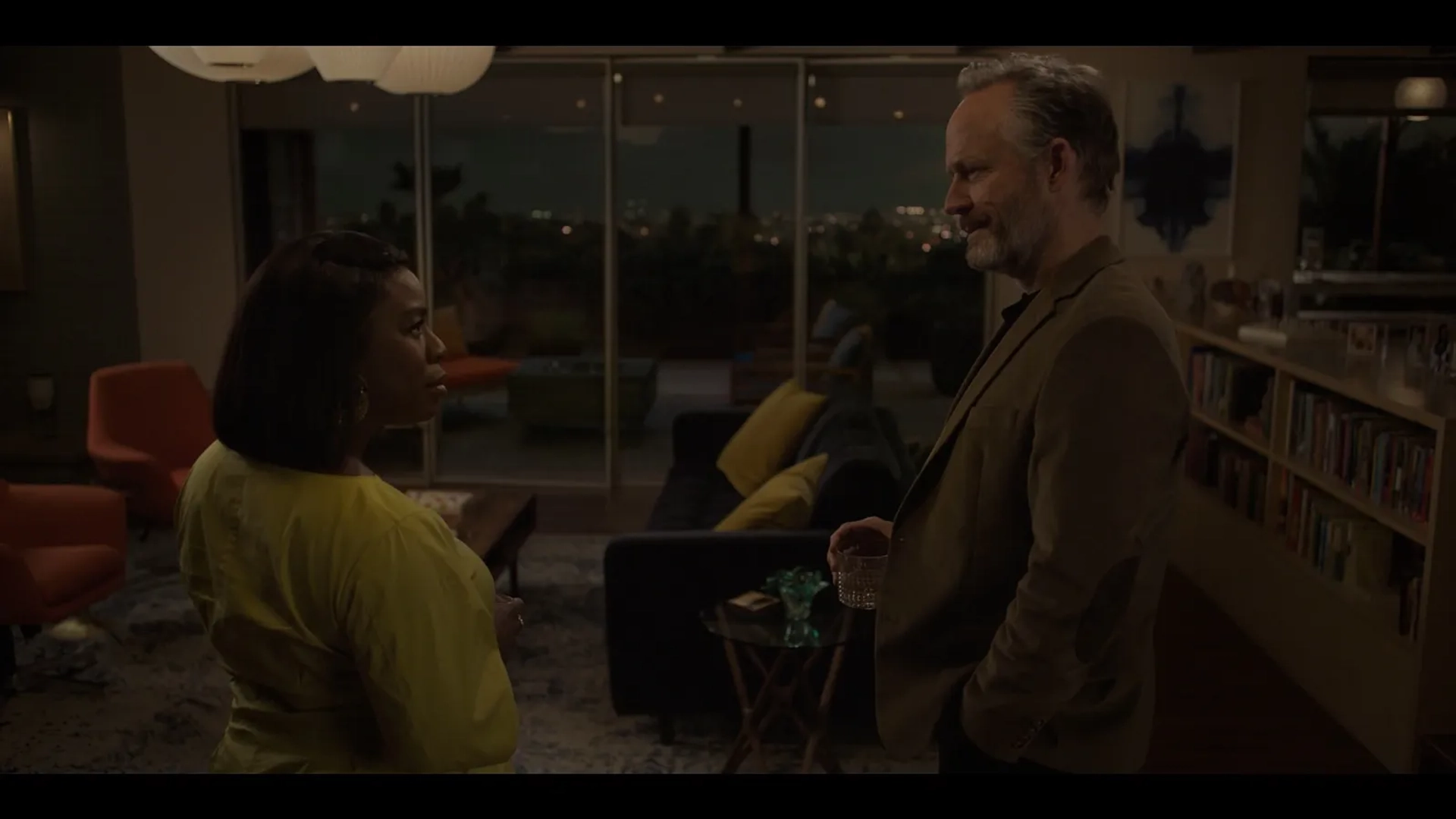 John Benjamin Hickey and Uzo Aduba in In Treatment (2008)