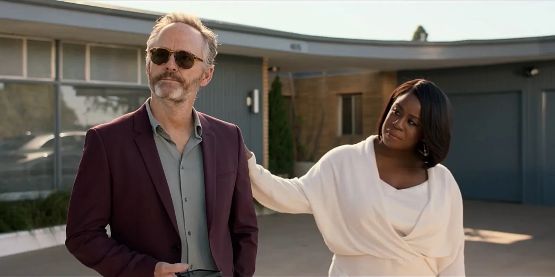 John Benjamin Hickey and Uzo Aduba in In Treatment (2008)