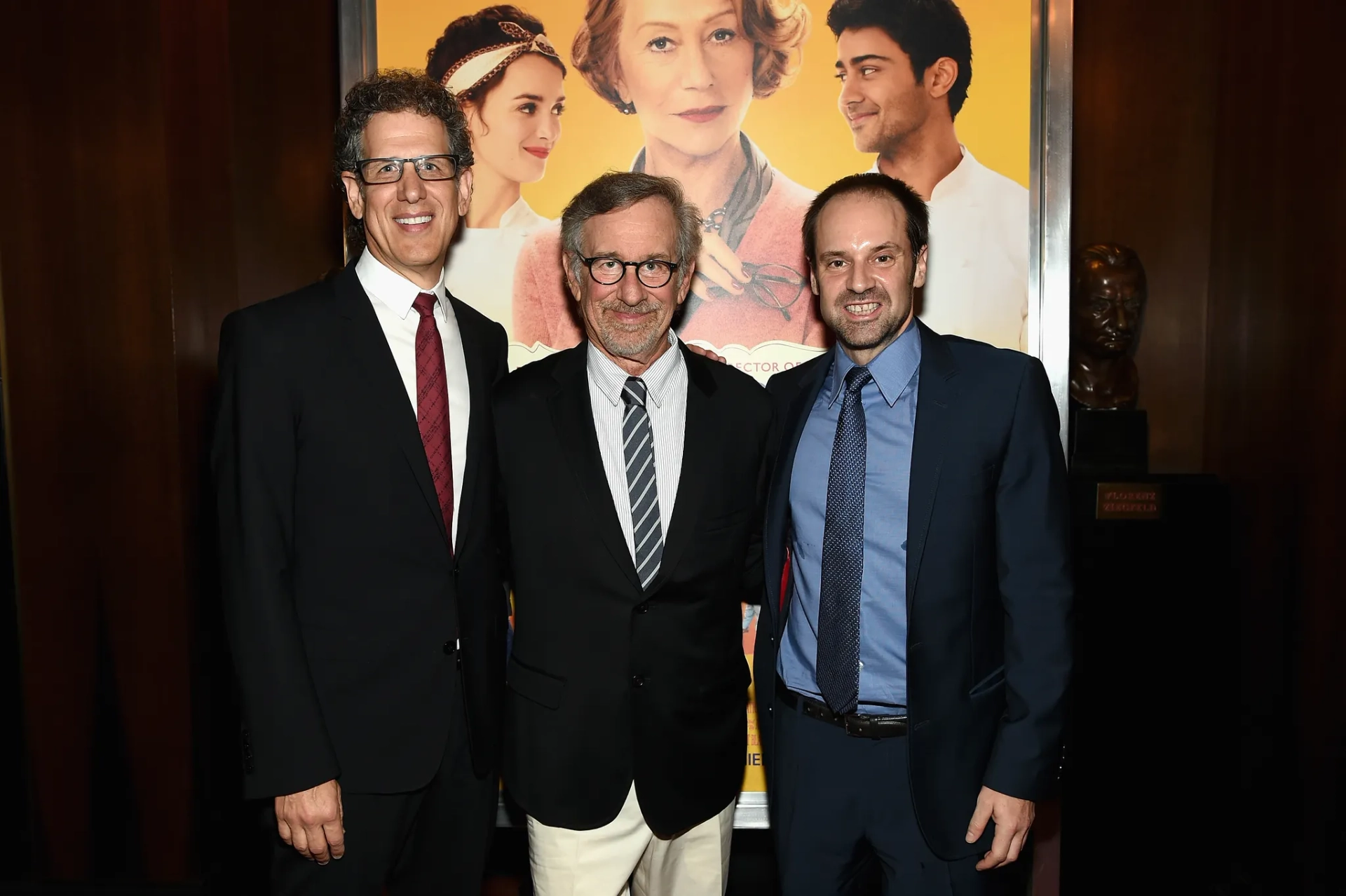 Steven Spielberg, Jeff Skoll, and James Berk at an event for The Hundred-Foot Journey (2014)