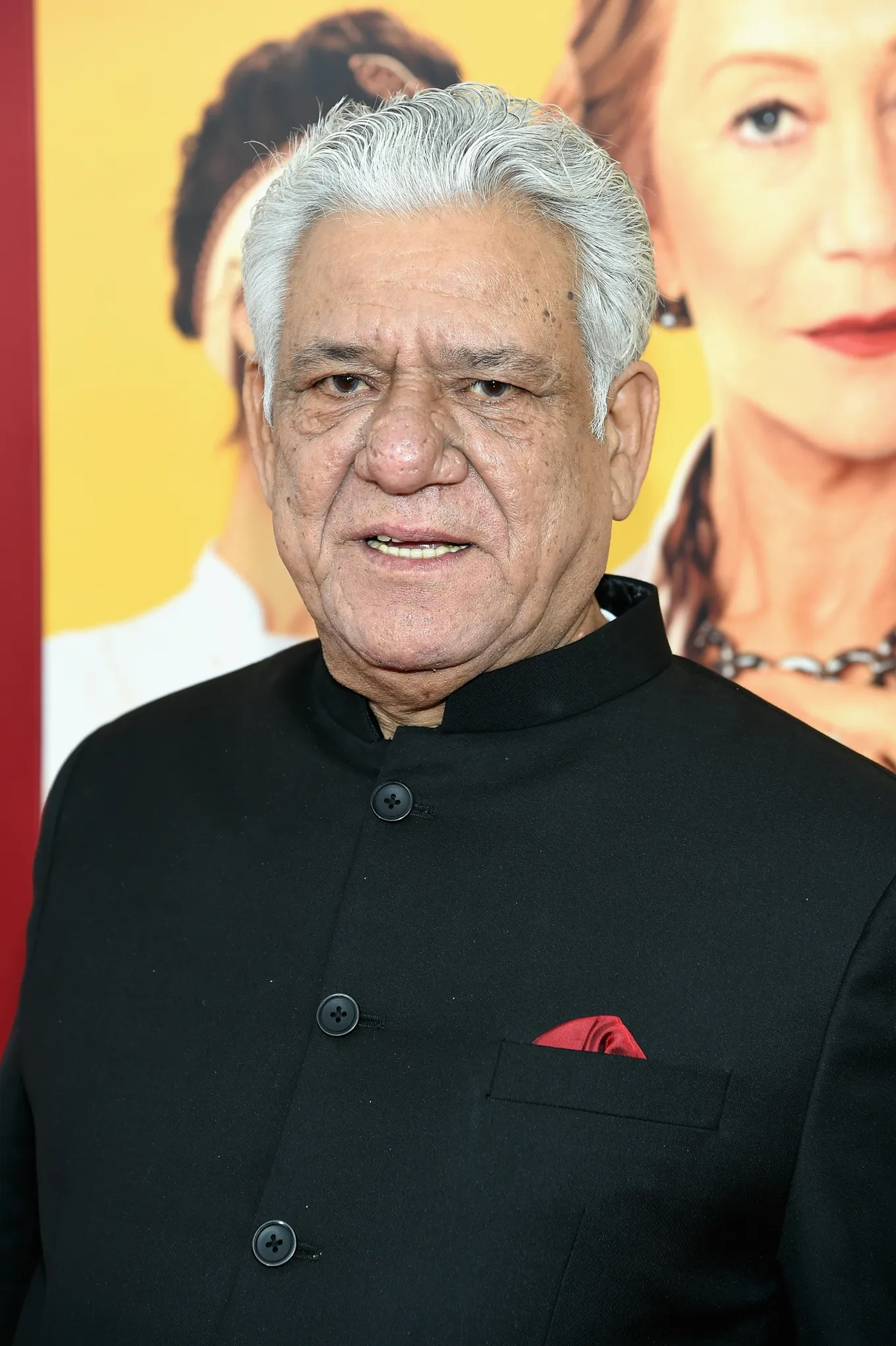 Om Puri at an event for The Hundred-Foot Journey (2014)