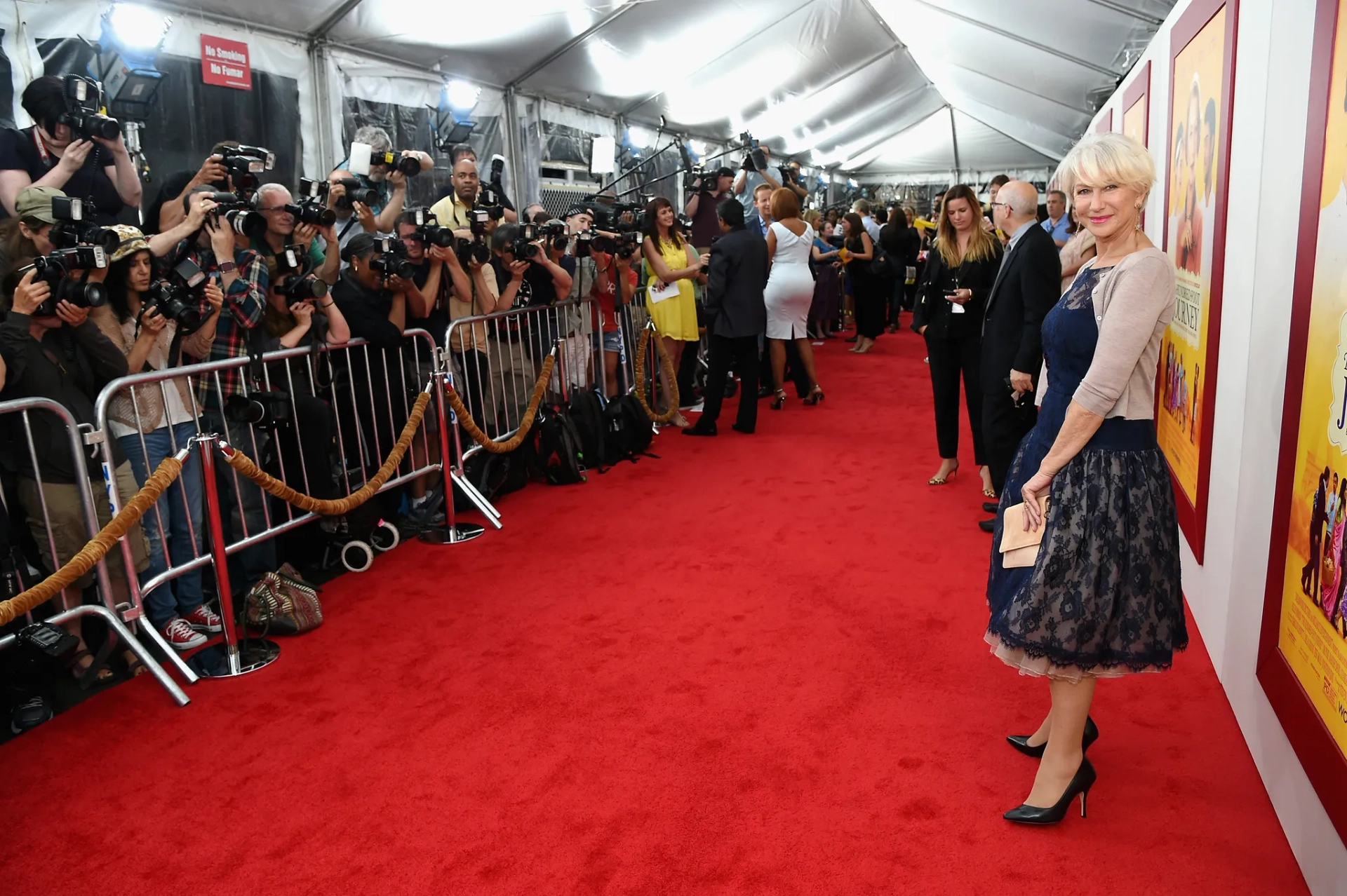 Helen Mirren at an event for The Hundred-Foot Journey (2014)