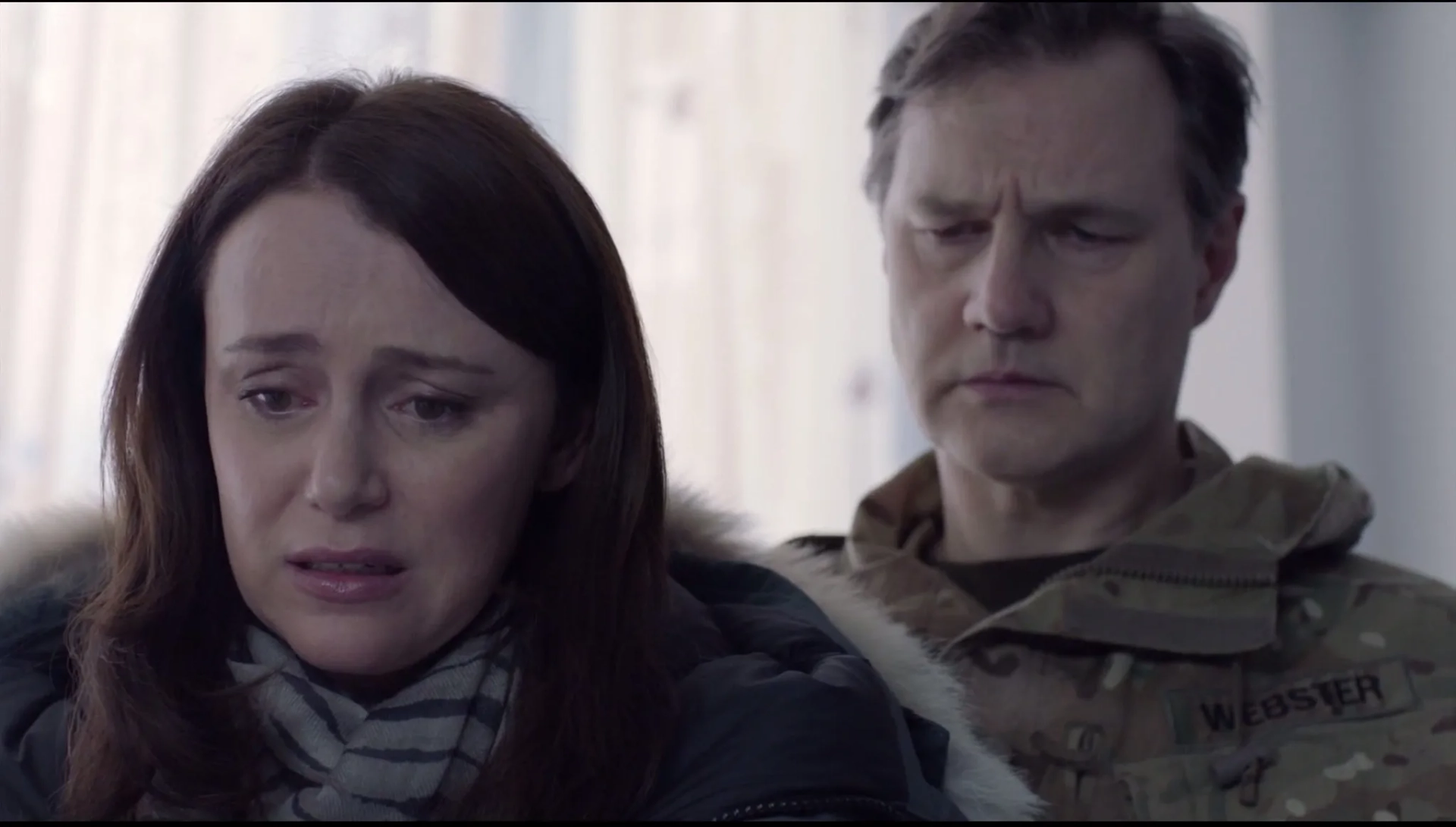 Keeley Hawes and David Morrissey in The Missing (2014)