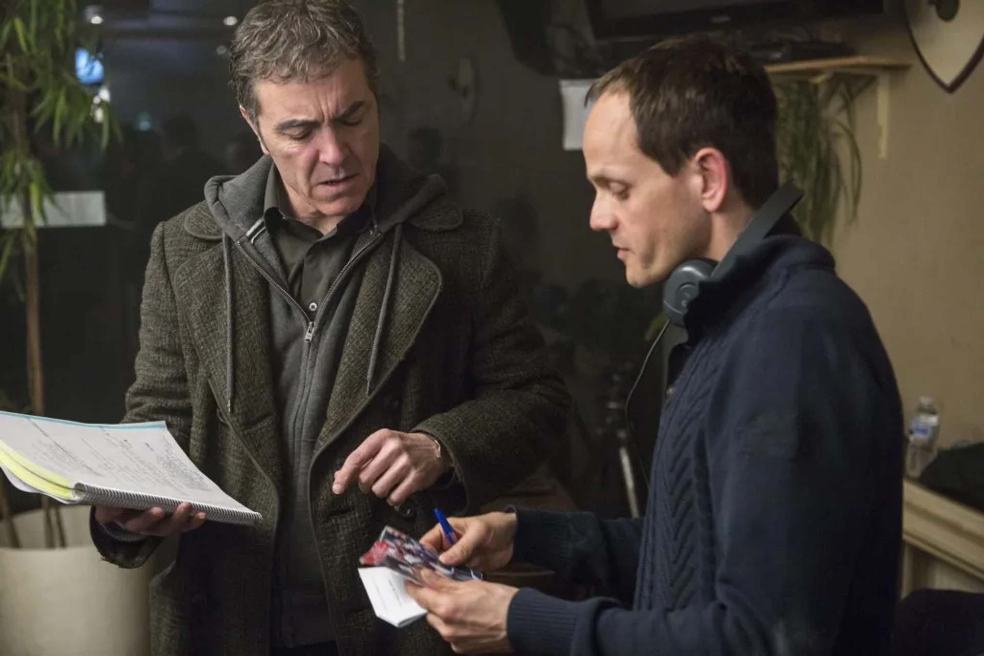 James Nesbitt and Tom Shankland in The Missing (2014)