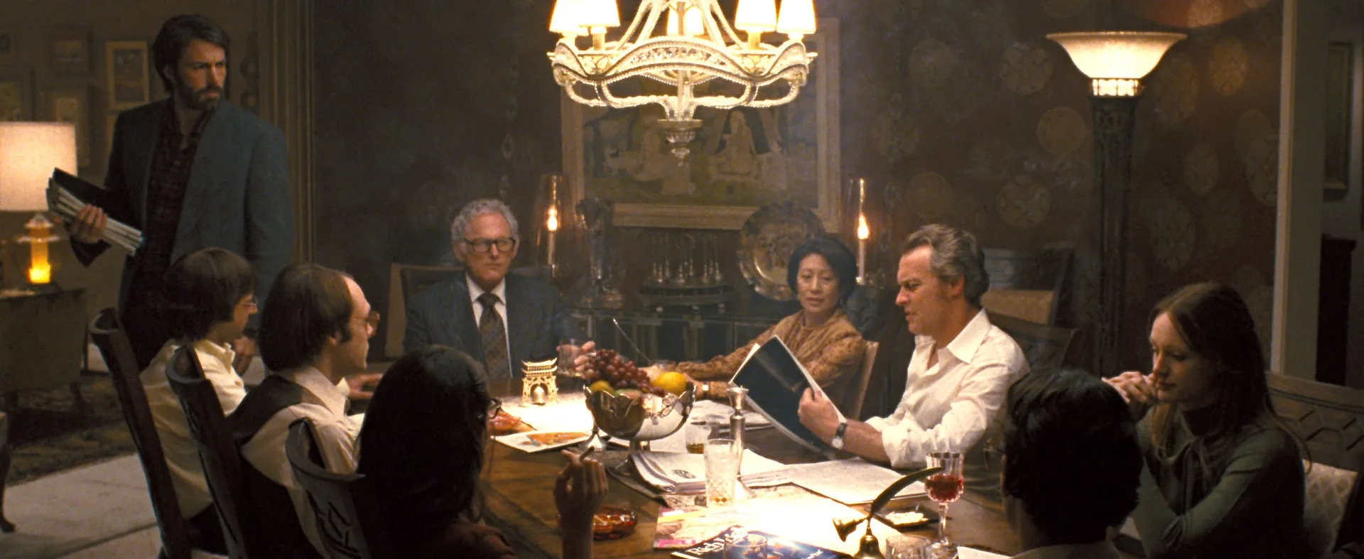 Ben Affleck, Victor Garber, Tate Donovan, and Page Leong in Argo (2012)