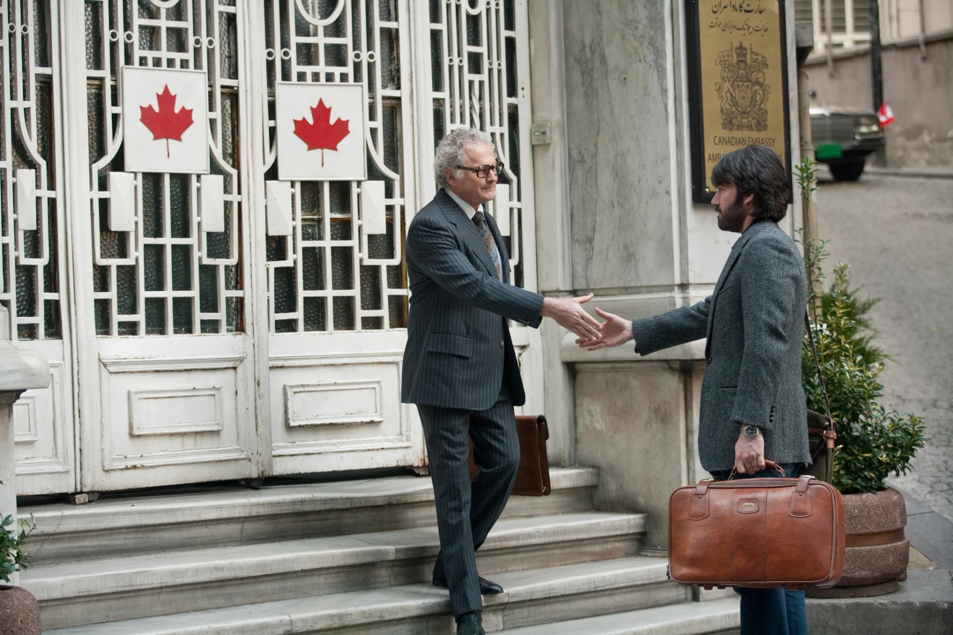 Ben Affleck and Victor Garber in Argo (2012)