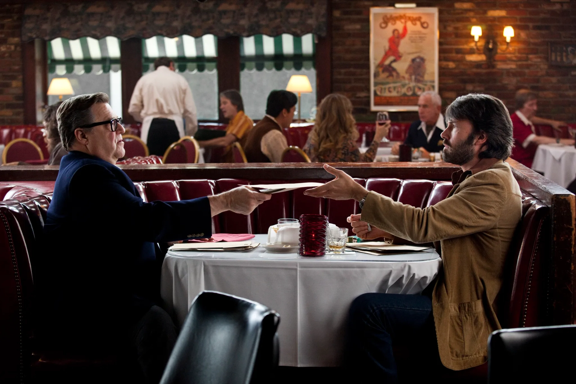 Ben Affleck and John Goodman in Argo (2012)