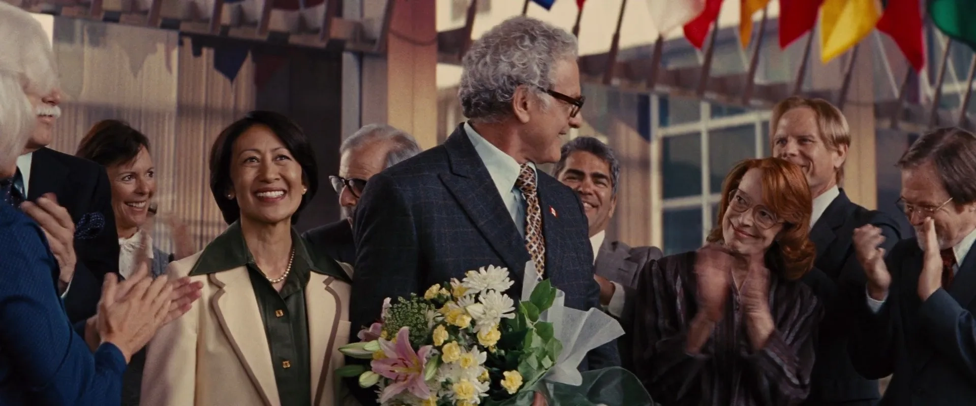 Victor Garber and Page Leong in Argo (2012)