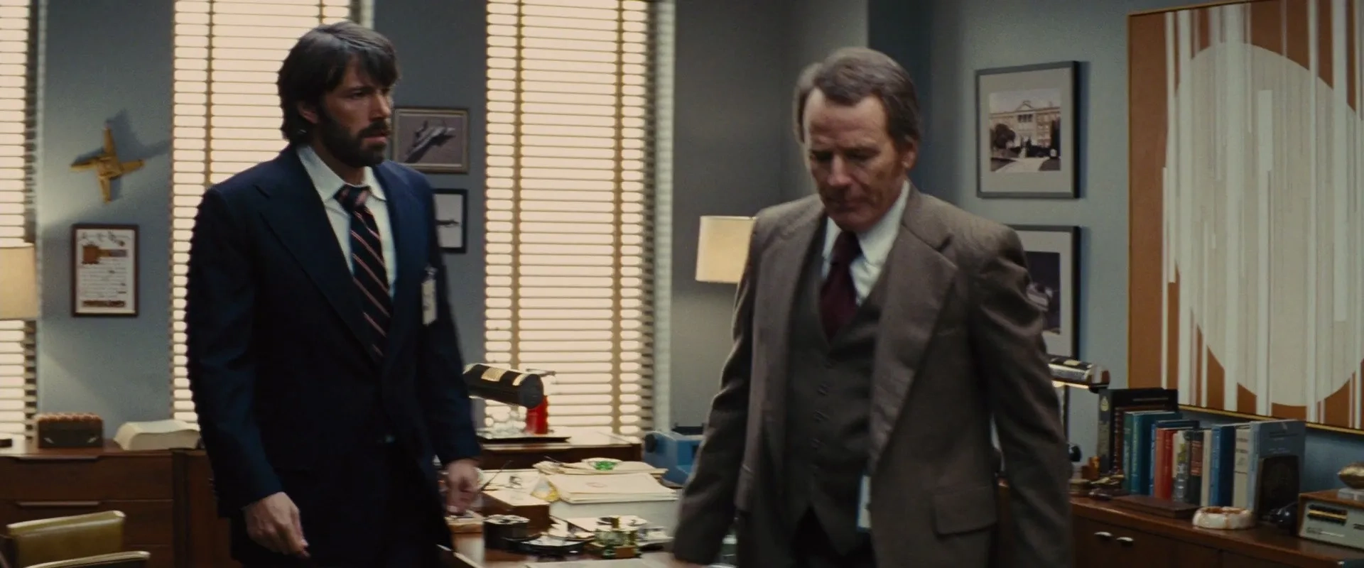 Ben Affleck and Bryan Cranston in Argo (2012)