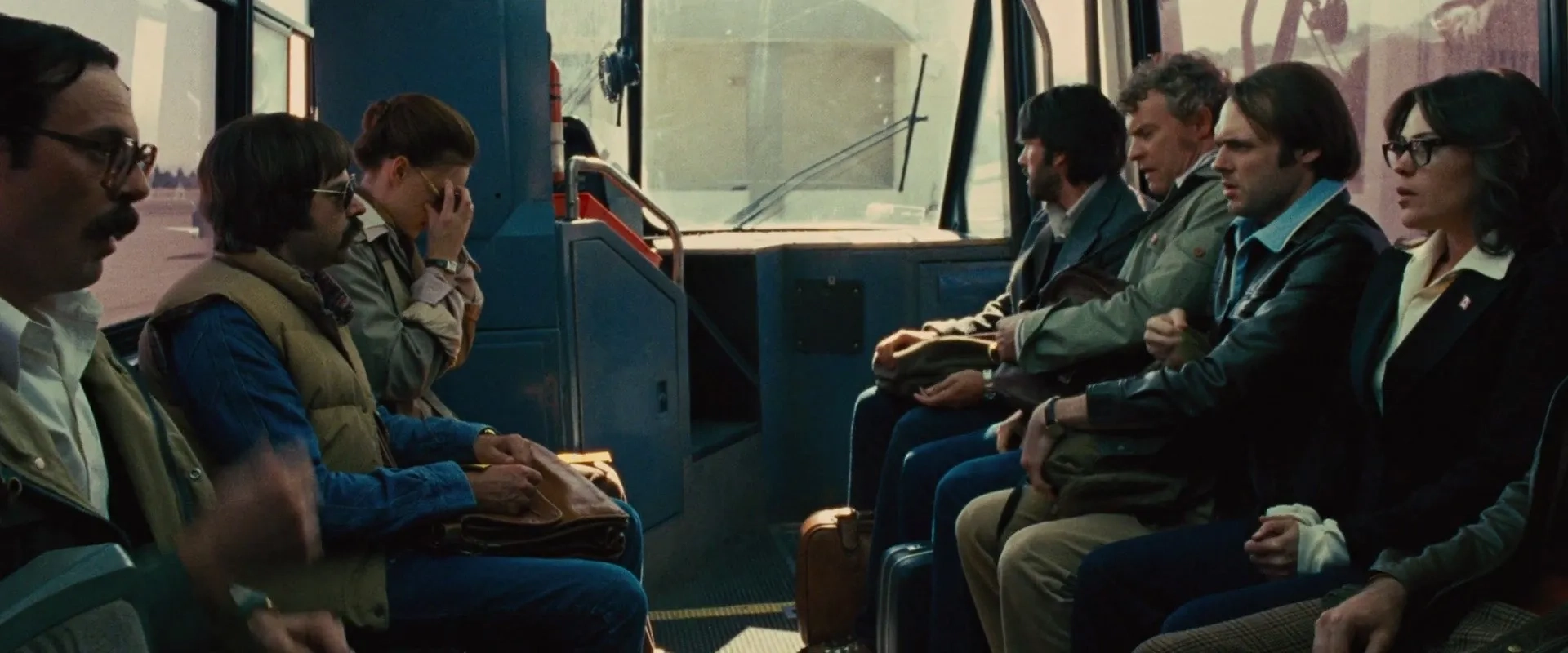 Clea DuVall and Scoot McNairy in Argo (2012)