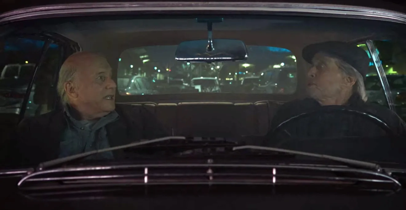 Michael Douglas and Paul Reiser in The Kominsky Method: Chapter 11. An Odd Couple Occurs (2019)