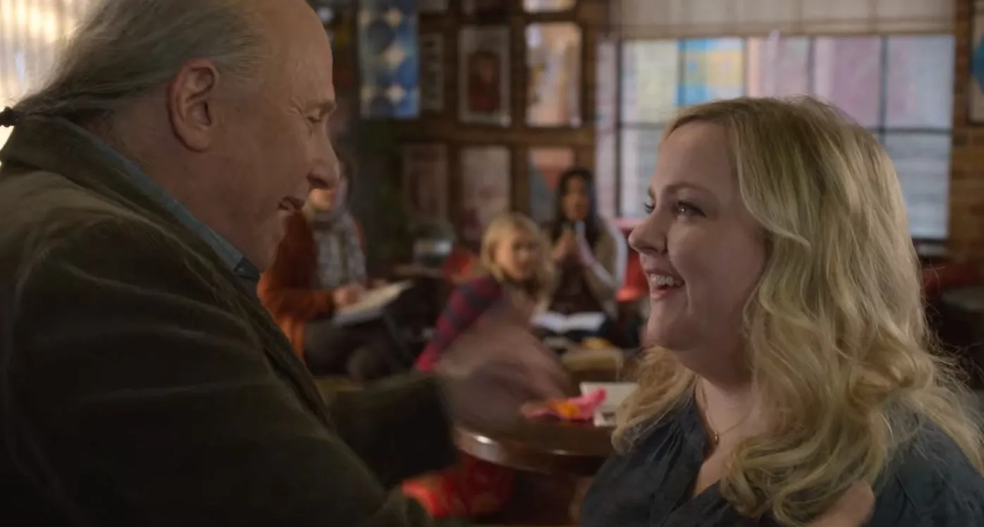 Paul Reiser, Emily Osment, Sarah Baker, Melissa Tang, and Casey Thomas Brown in The Kominsky Method: Chapter 11. An Odd Couple Occurs (2019)