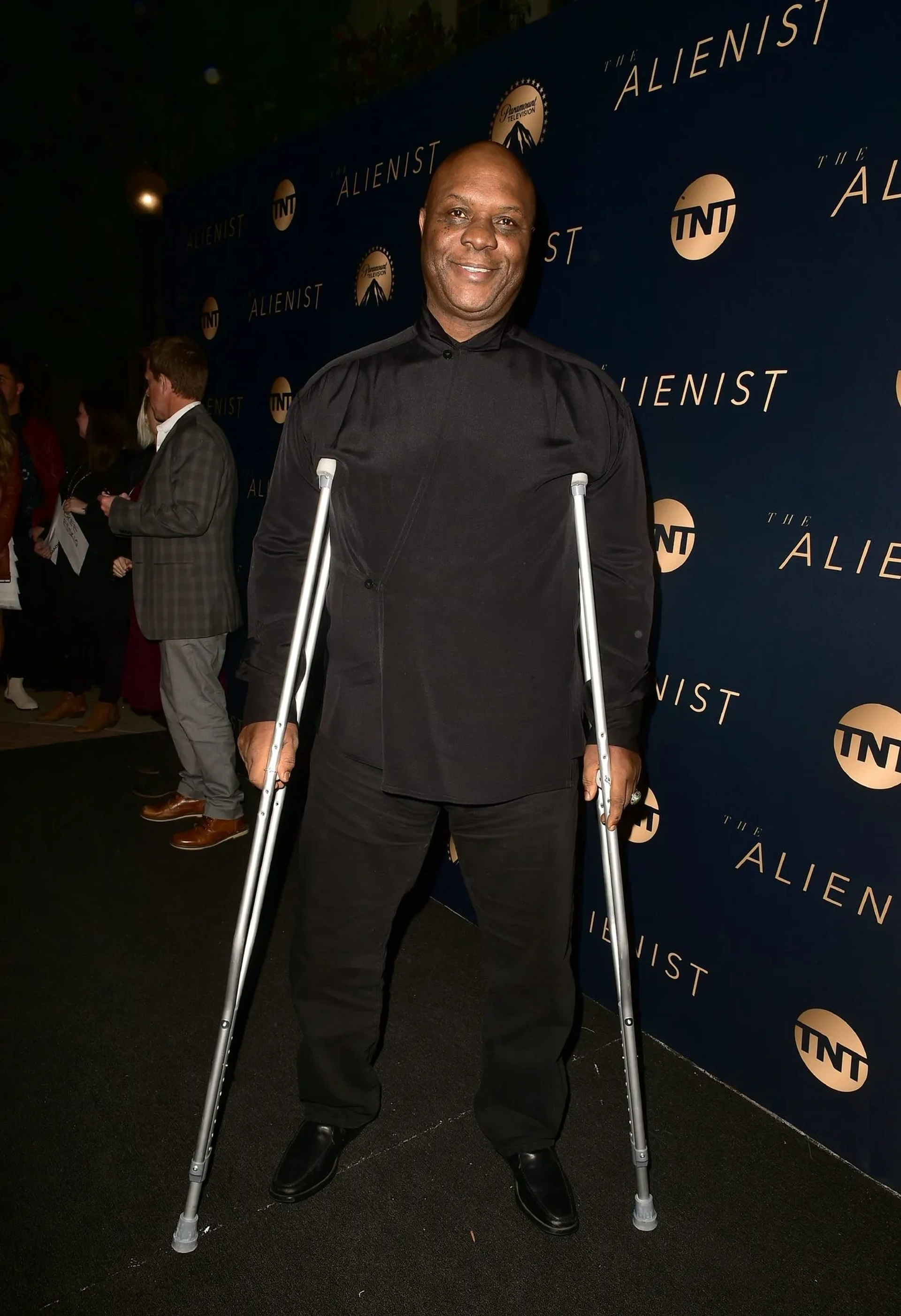 Robert Wisdom at an event for The Alienist (2018)