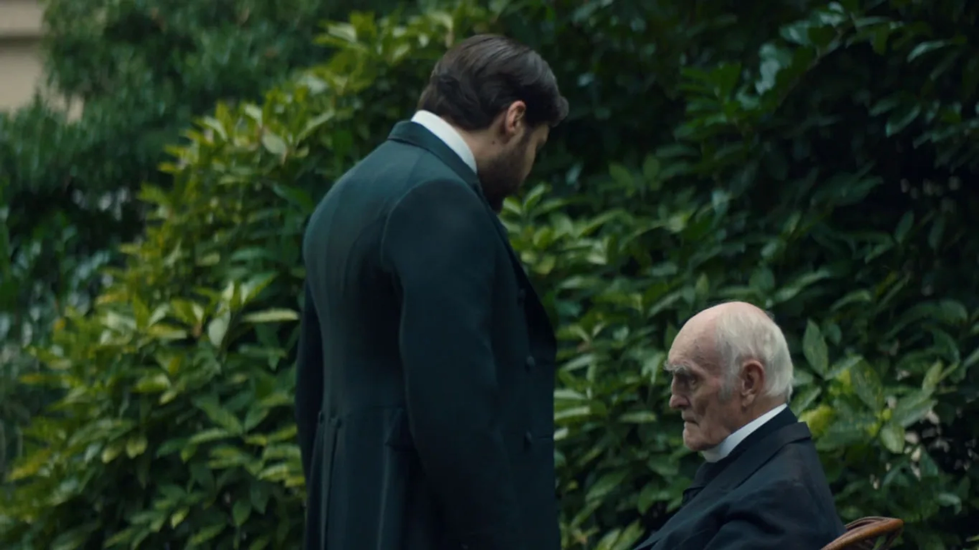 Tim Barlow and Daniel Brühl in The Alienist (2018)