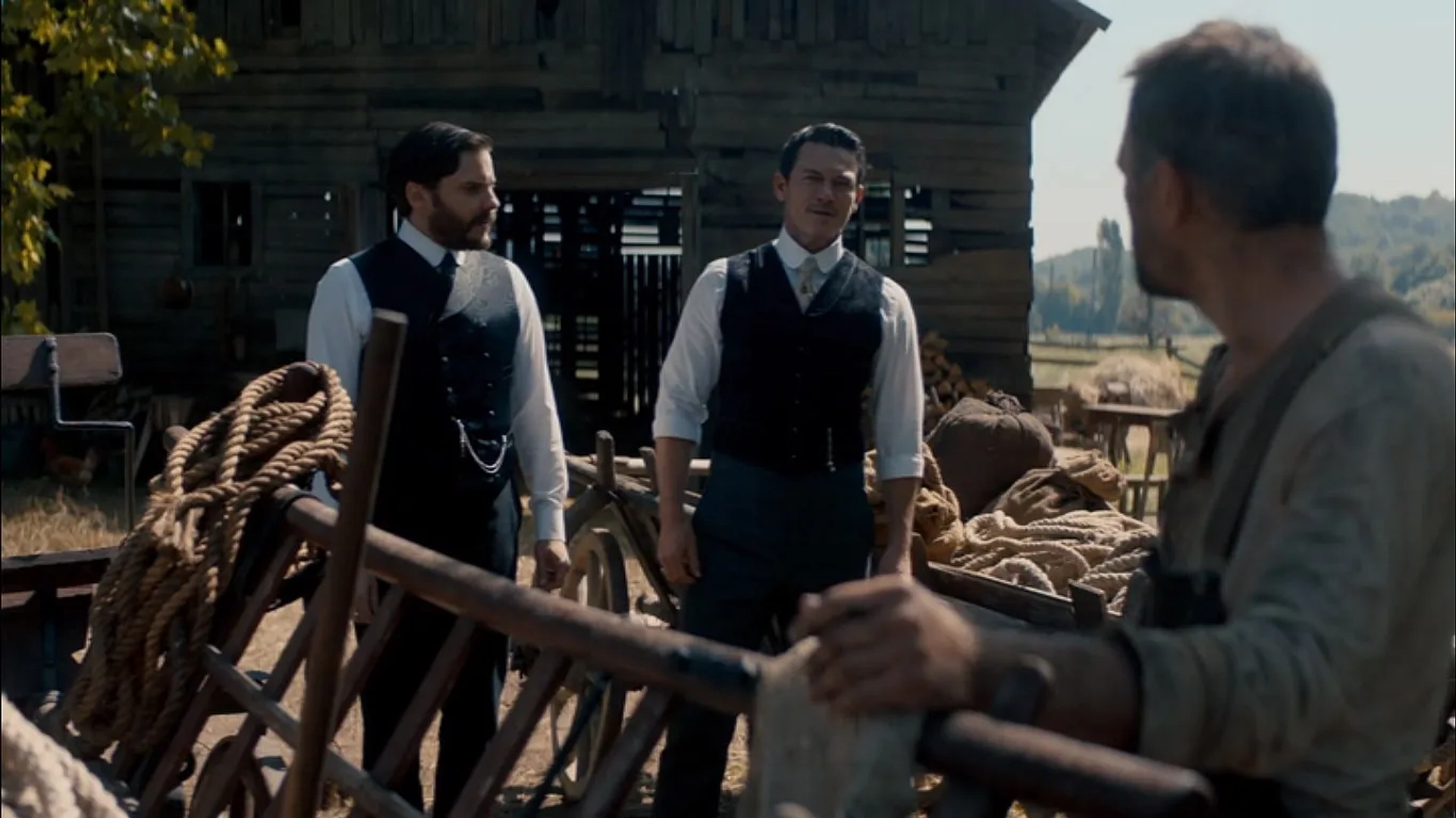 Daniel Brühl, David Meunier, and Luke Evans in The Alienist (2018)