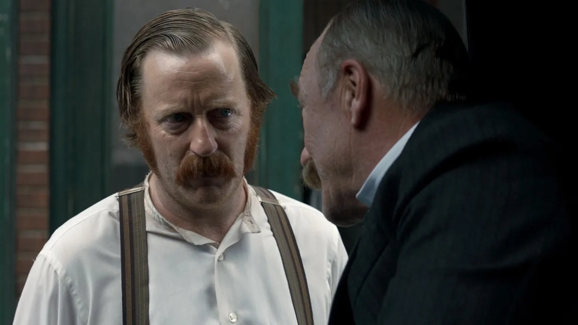 Ted Levine and David Wilmot in The Alienist (2018)