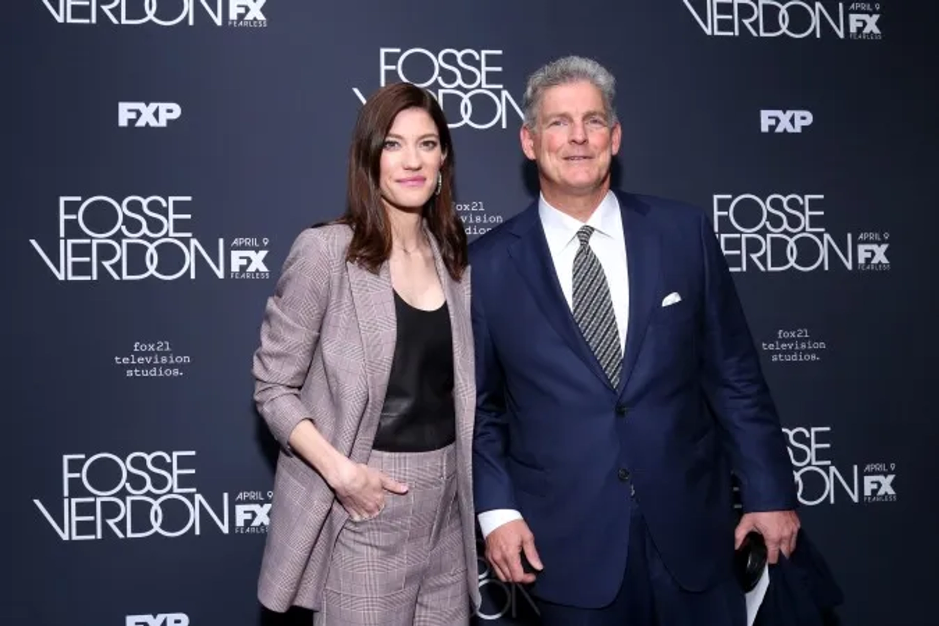 George Stelzner and Jennifer Carpenter at an event for Fosse/Verdon (2019)