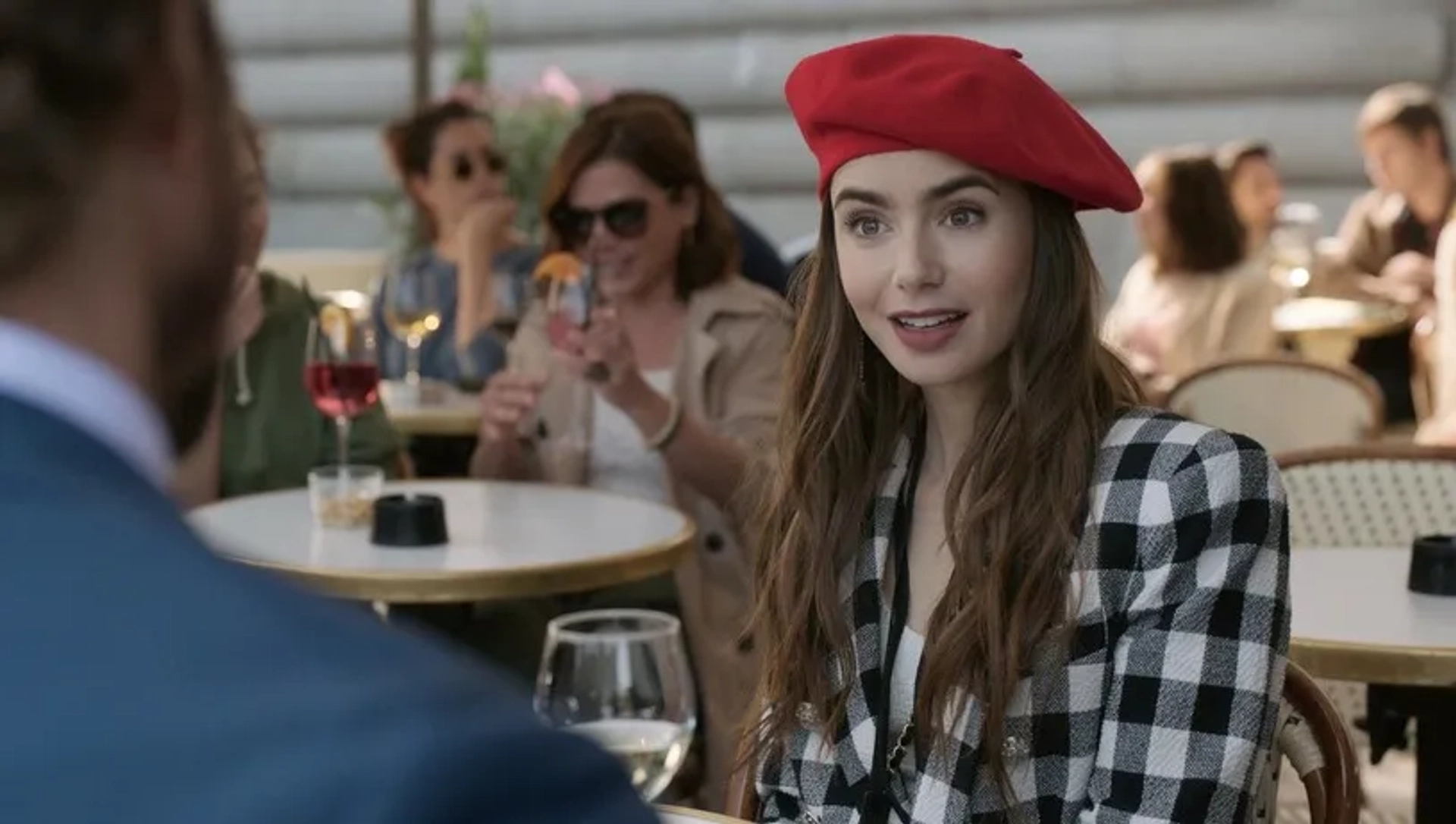 Lily Collins in Emily in Paris (2020)