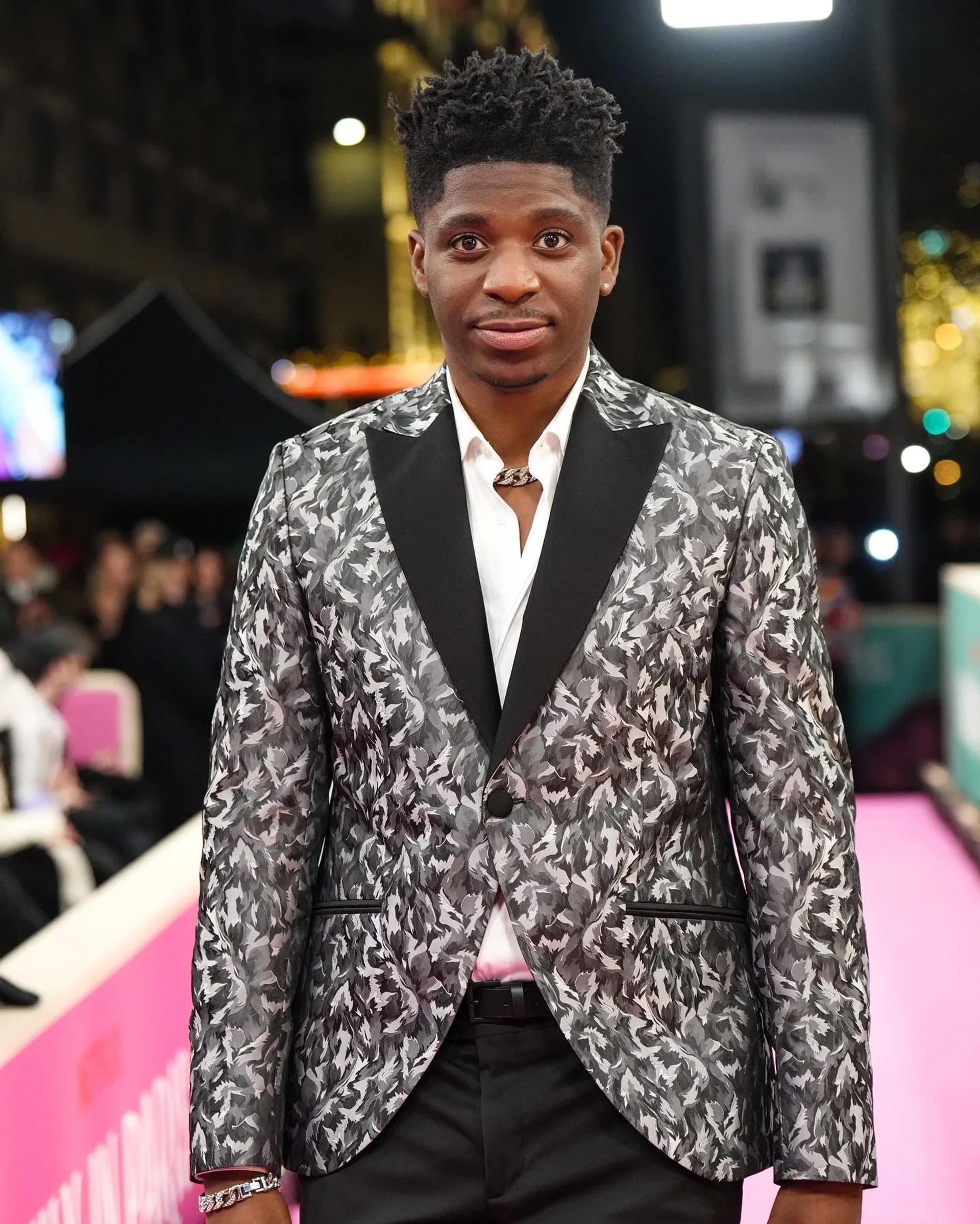 Samuel Arnold at an event for Emily in Paris (2020)