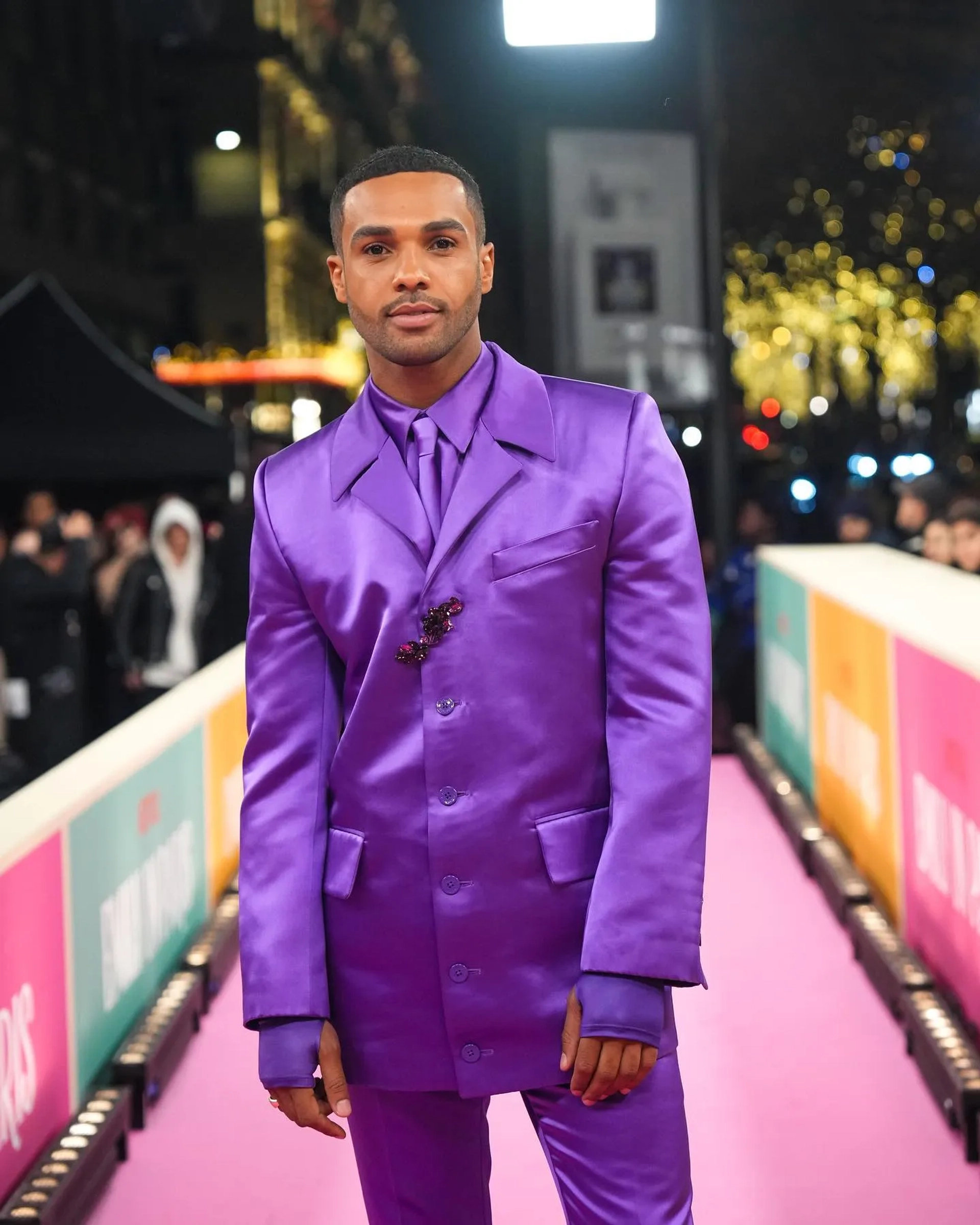 Lucien Laviscount at an event for Emily in Paris (2020)