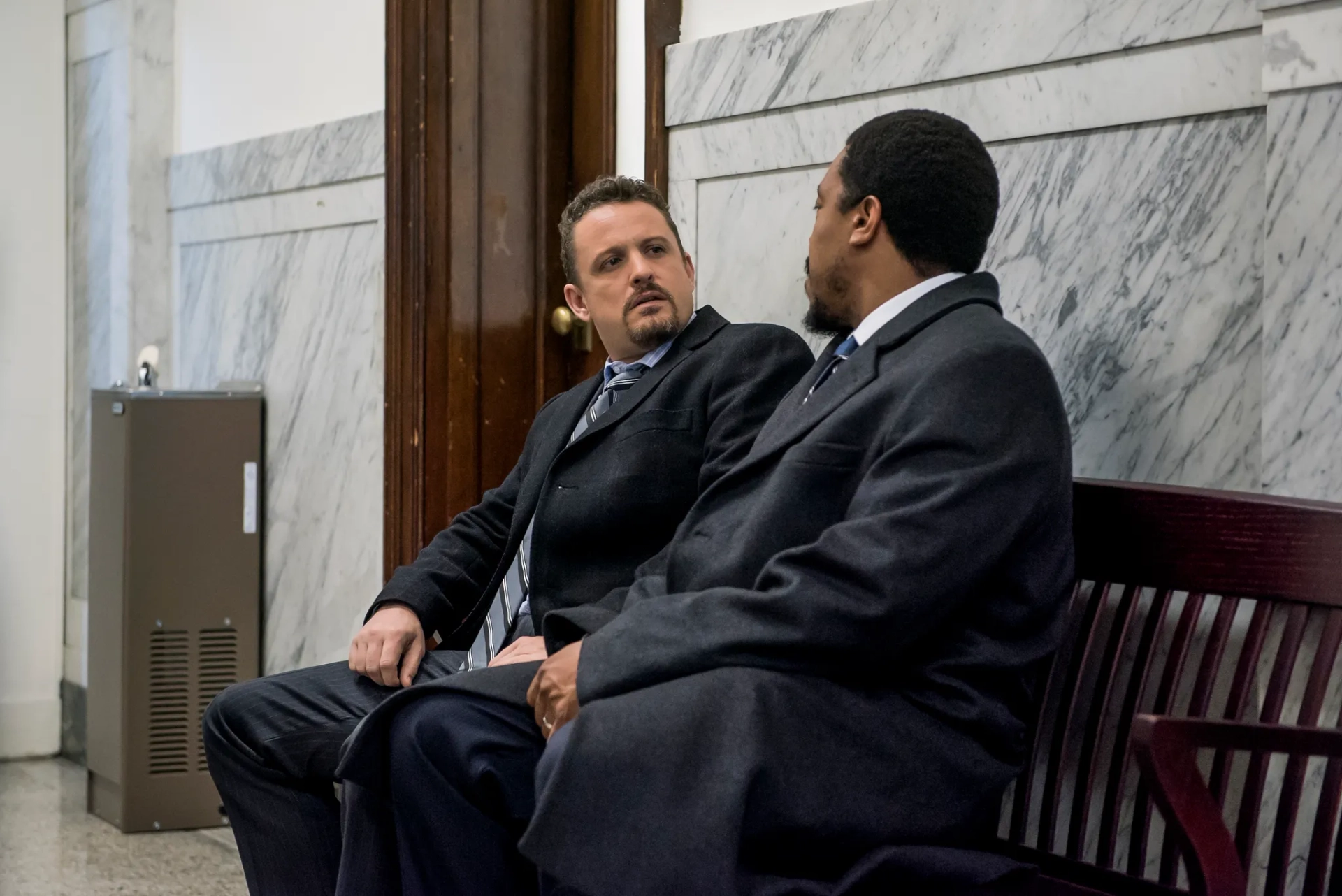 Russell Hornsby and David Lyons in Seven Seconds (2018)