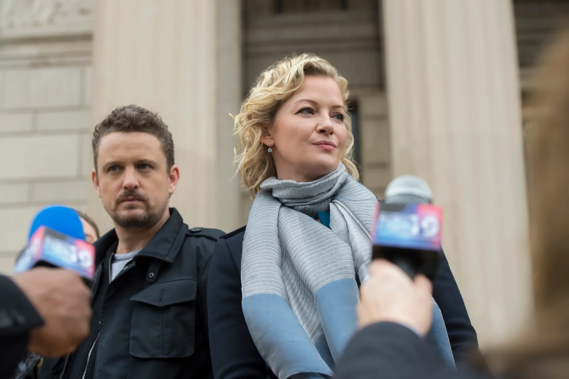 Gretchen Mol and David Lyons in Seven Seconds (2018)