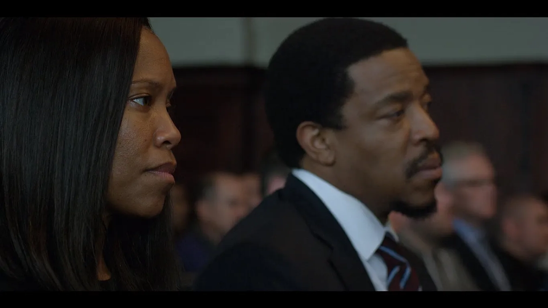 Regina King and Russell Hornsby in Seven Seconds (2018)