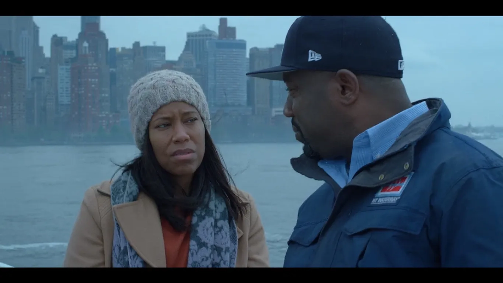 Regina King and Malik Yoba in Seven Seconds (2018)