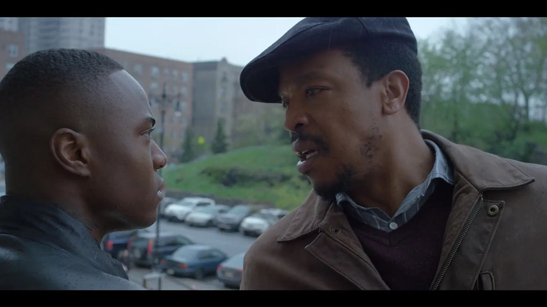 Russell Hornsby and Corey Champagne in Seven Seconds (2018)