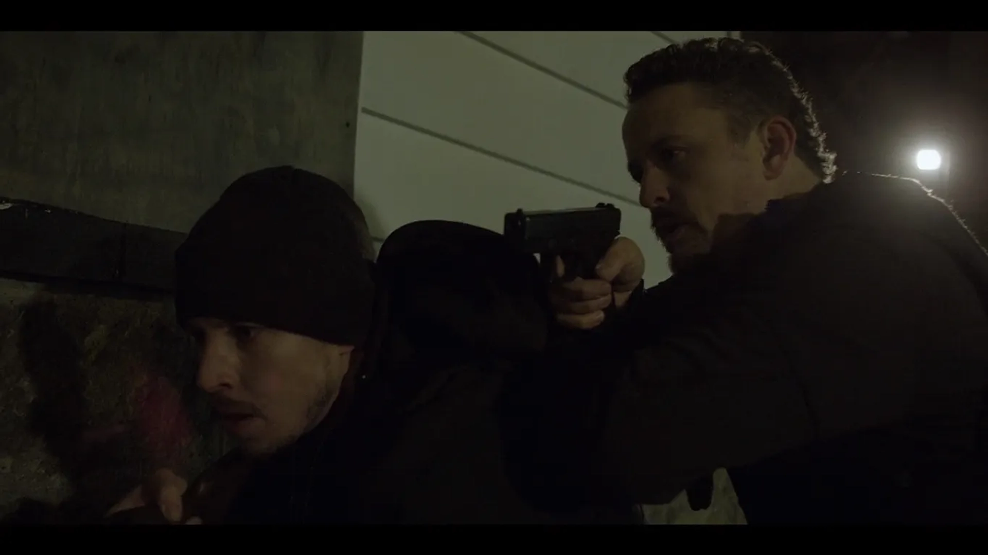 David Lyons and Beau Knapp in Seven Seconds (2018)