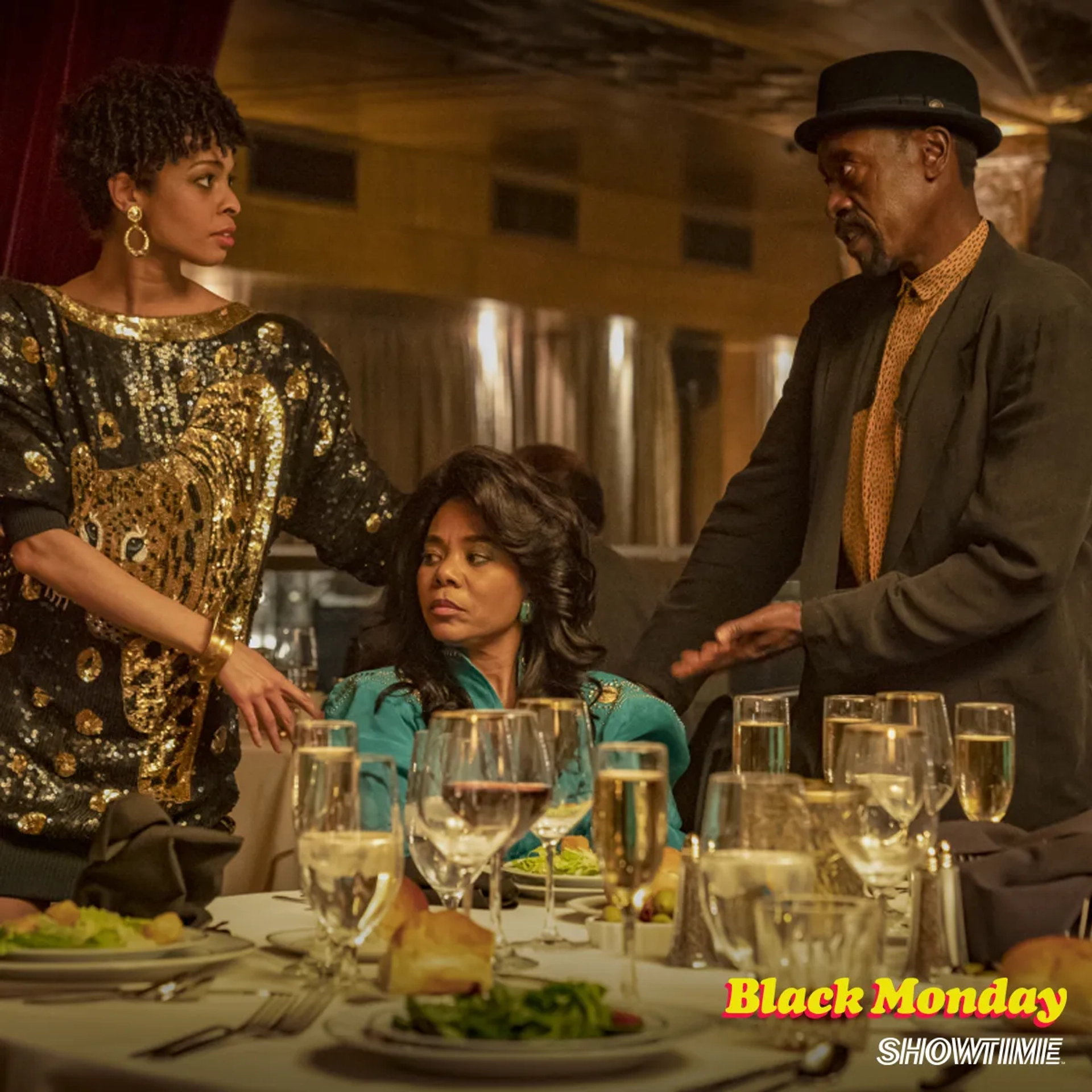 Still of Adrienne Wells, Don Cheadle, and Regina Hall