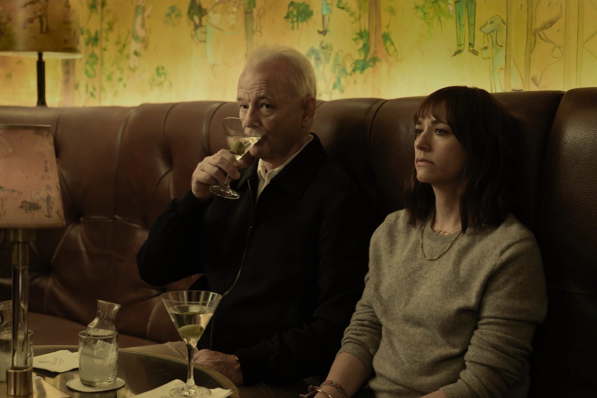 Bill Murray and Rashida Jones in On the Rocks (2020)