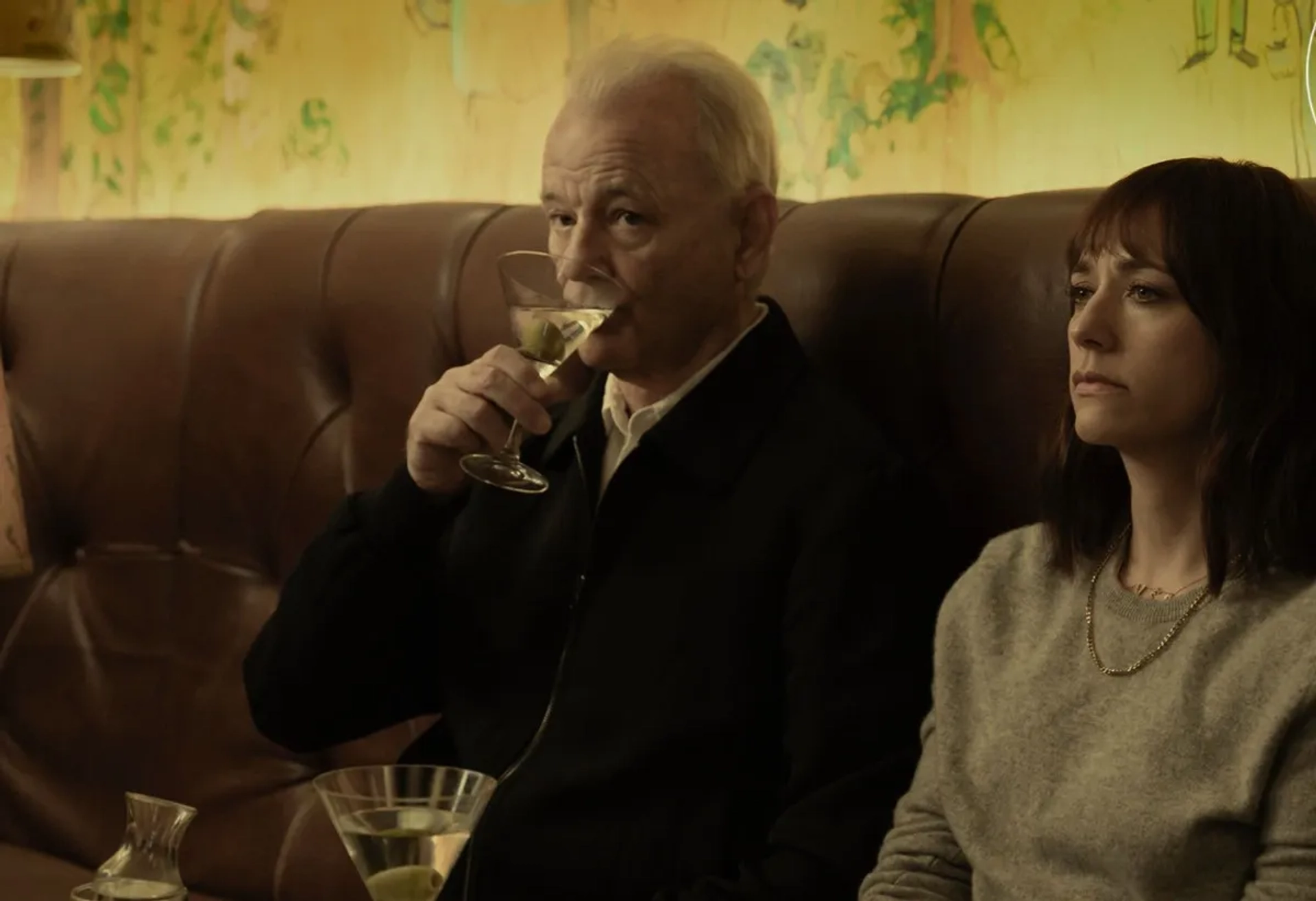 Bill Murray and Rashida Jones in On the Rocks (2020)