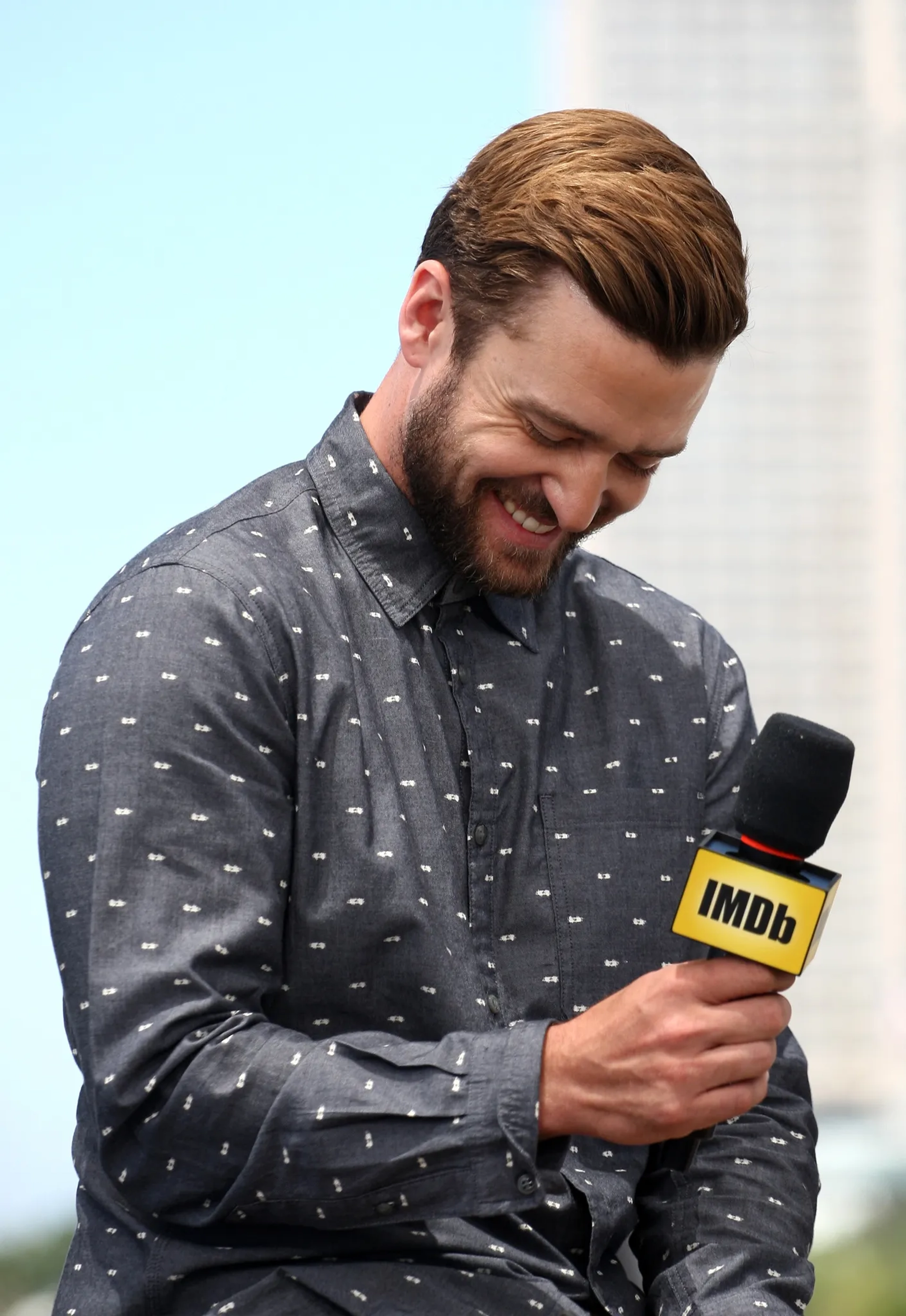 Justin Timberlake at an event for Trolls (2016)