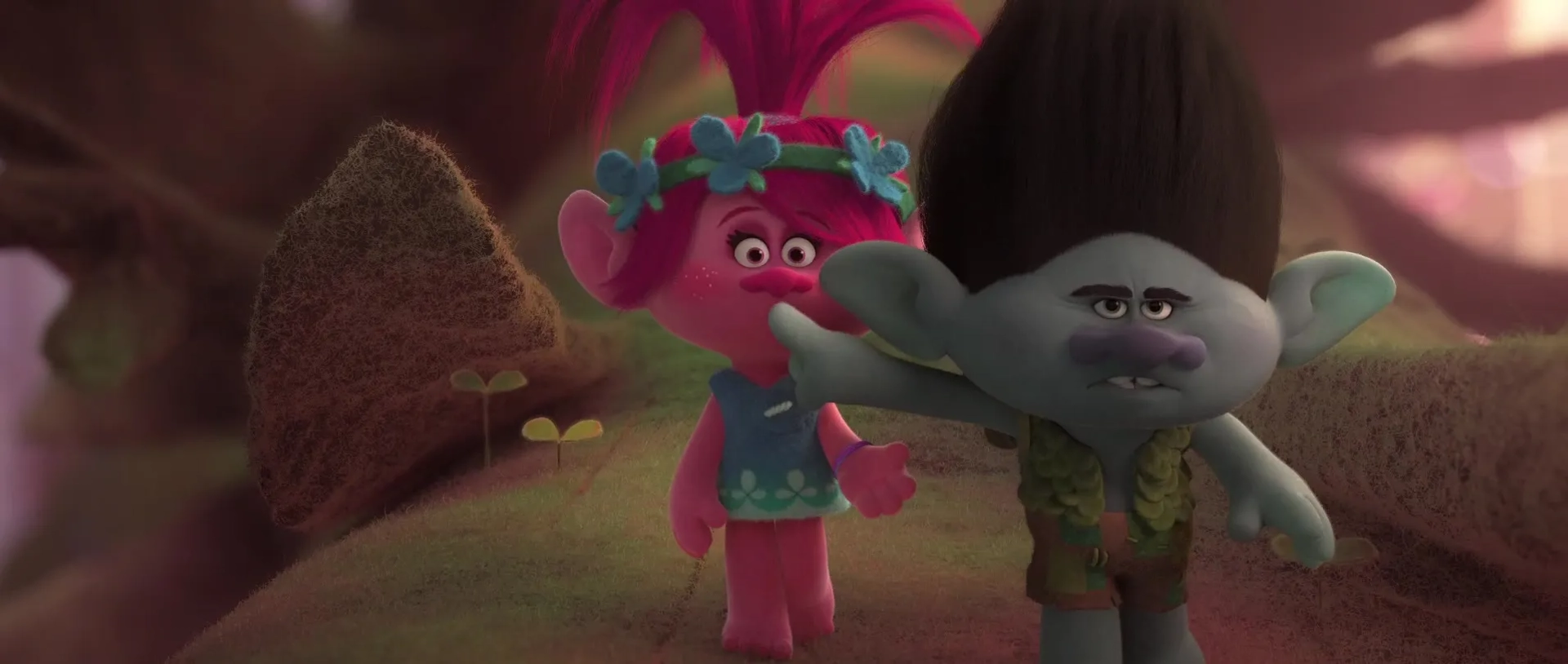 Justin Timberlake and Anna Kendrick in Trolls (2016)