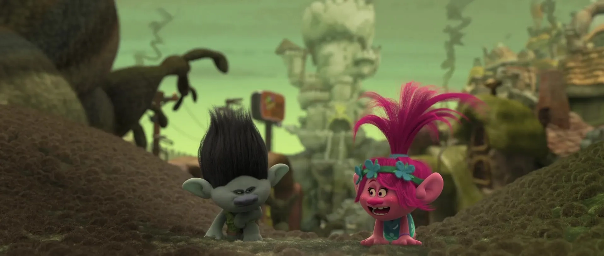 Justin Timberlake and Anna Kendrick in Trolls (2016)