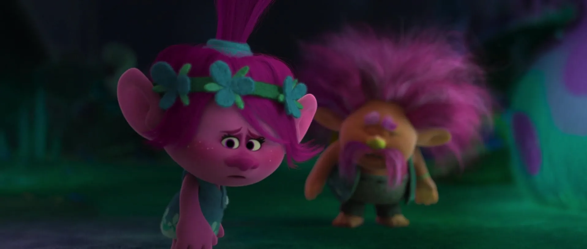 Jeffrey Tambor and Anna Kendrick in Trolls (2016)