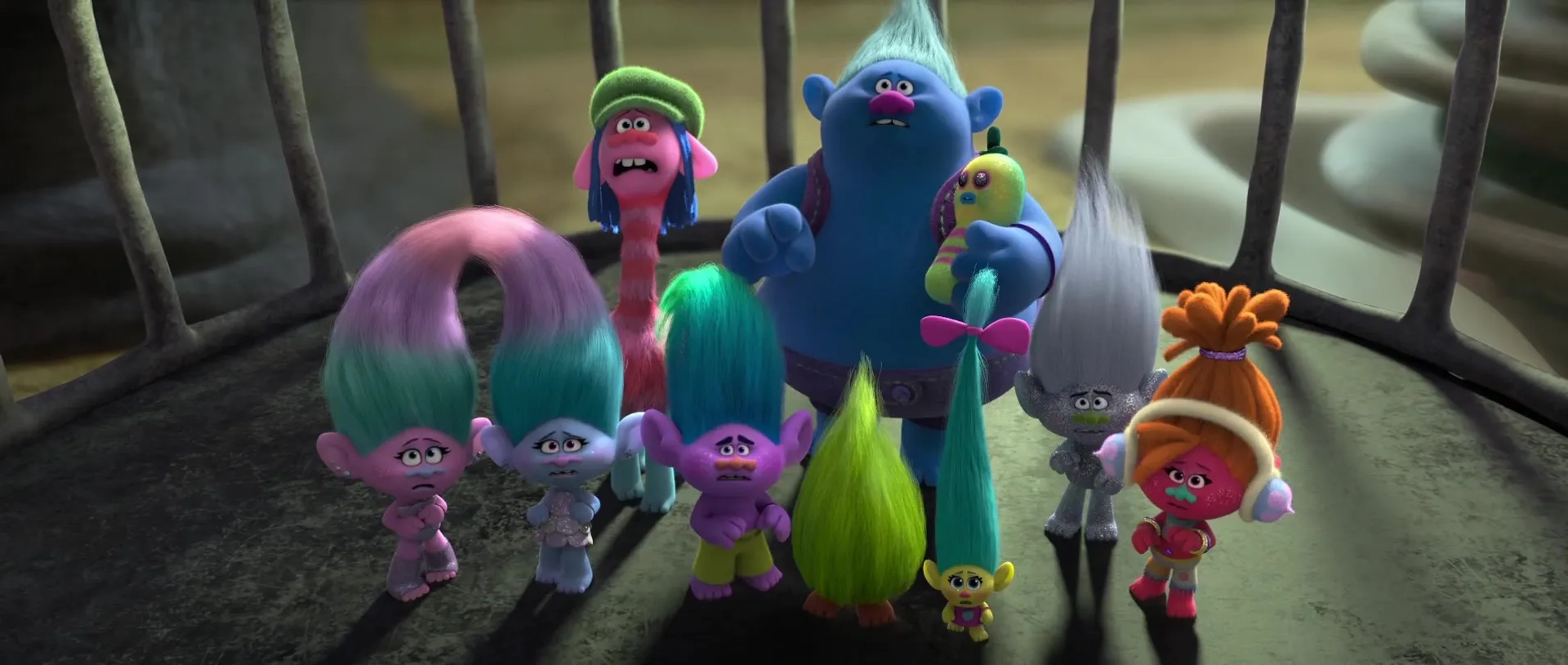 Gwen Stefani, James Corden, Walt Dohrn, Russell Brand, Kunal Nayyar, Ron Funches, Aino Jawo, and Caroline Hjelt in Trolls (2016)