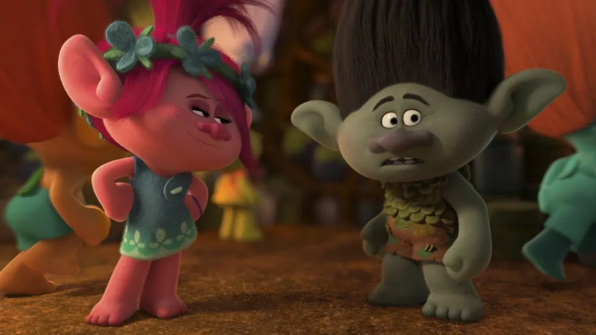 Justin Timberlake and Anna Kendrick in Trolls (2016)