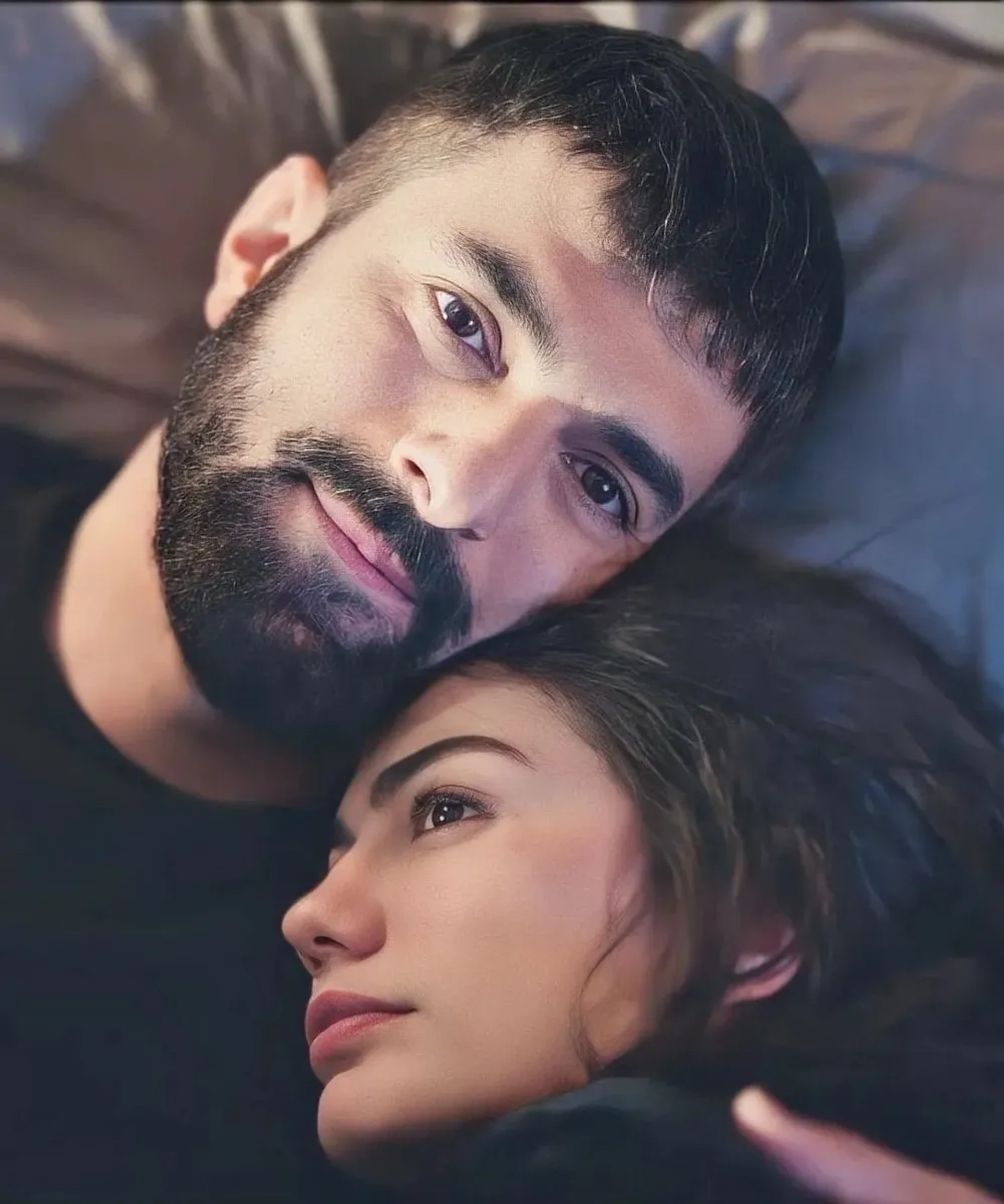 Engin Akyürek and Demet Özdemir in My Name Is Farah (2023)