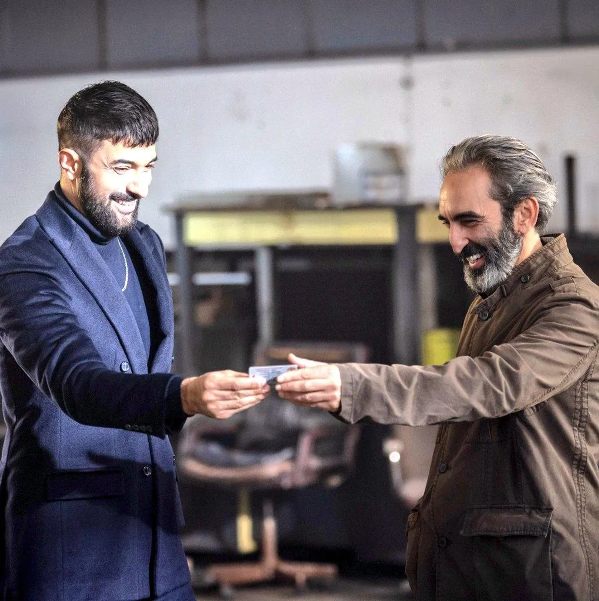 Firat Tanis and Engin Akyürek in My Name Is Farah (2023)