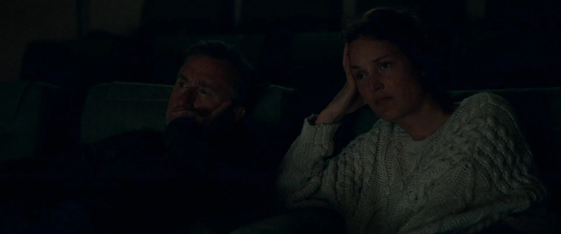 Tim Roth and Vicky Krieps in Bergman Island (2021)