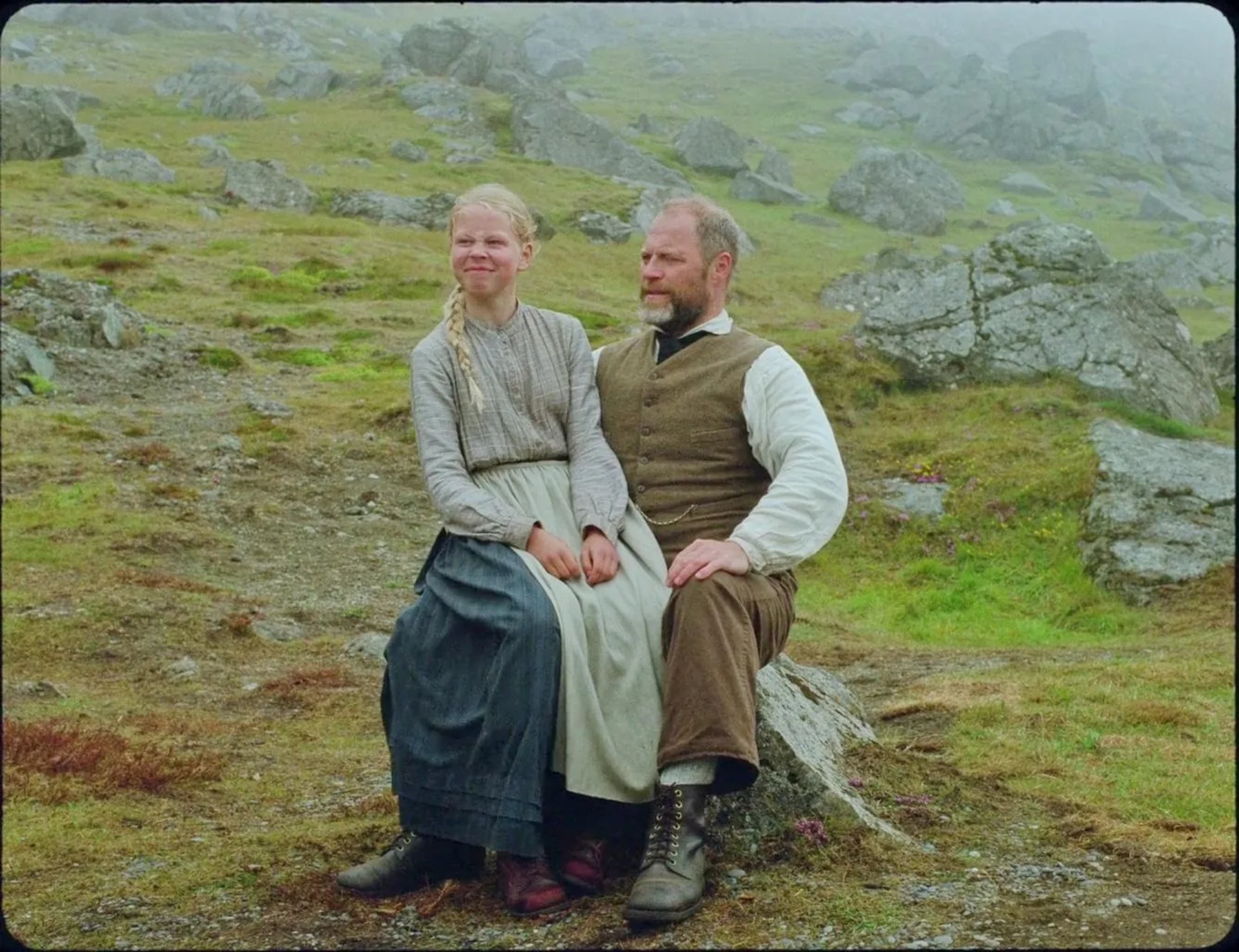 Ída Mekkín Hlynsdóttir and Jacob Lohmann in Godland (2022)