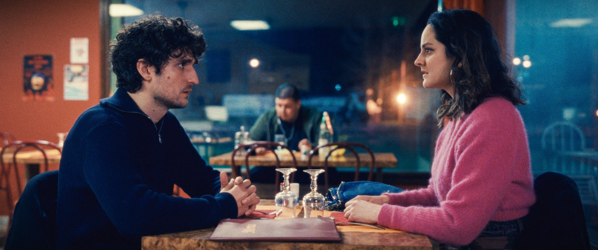 Louis Garrel, Yanisse Kebbab, and Noémie Merlant in The Innocent (2022)