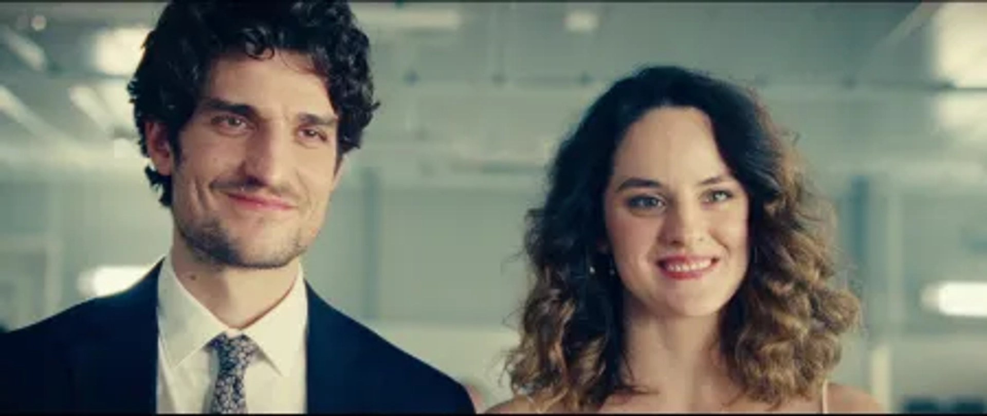 Louis Garrel and Noémie Merlant in The Innocent (2022)