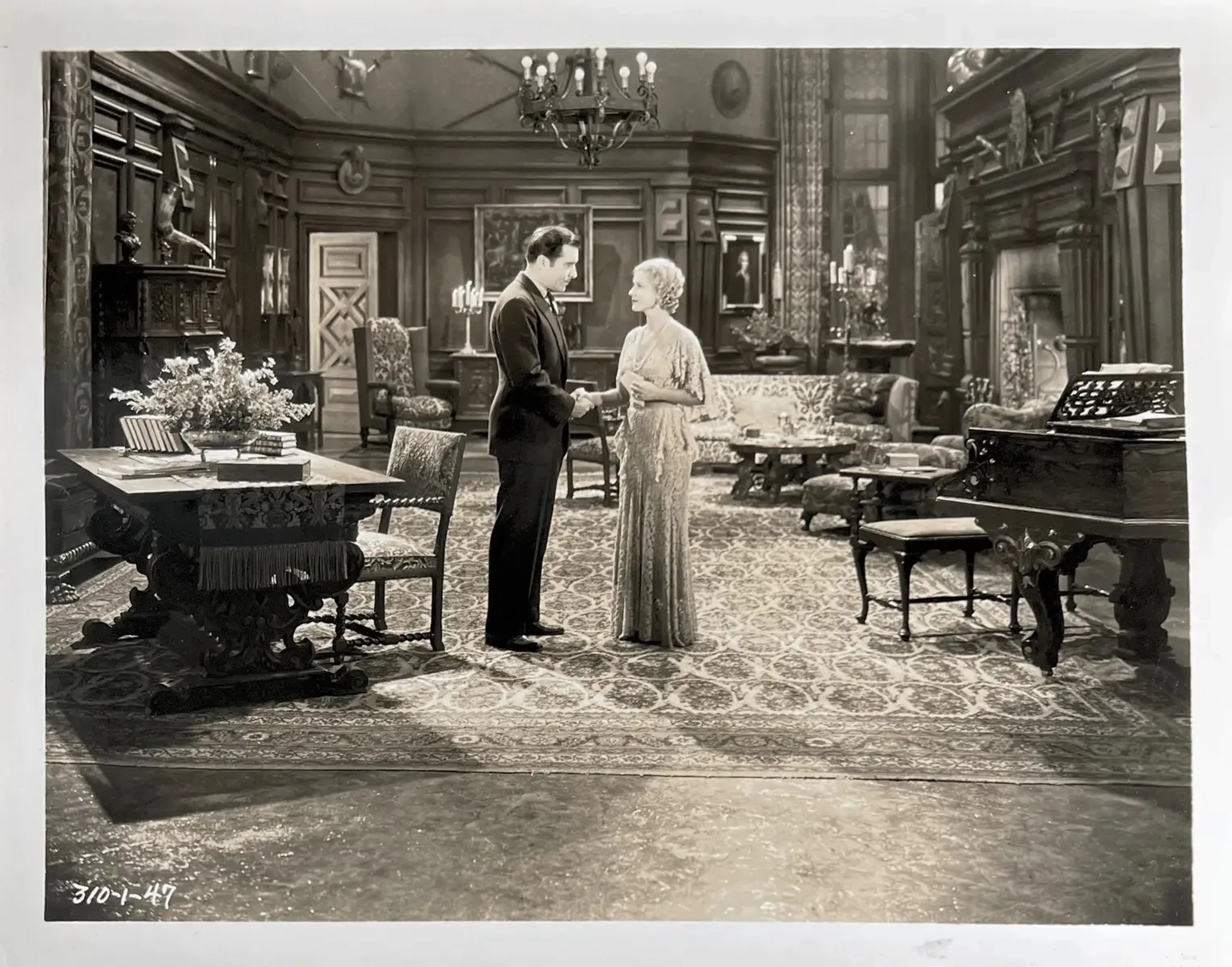 John Boles and Mae Clarke in Frankenstein (1931)