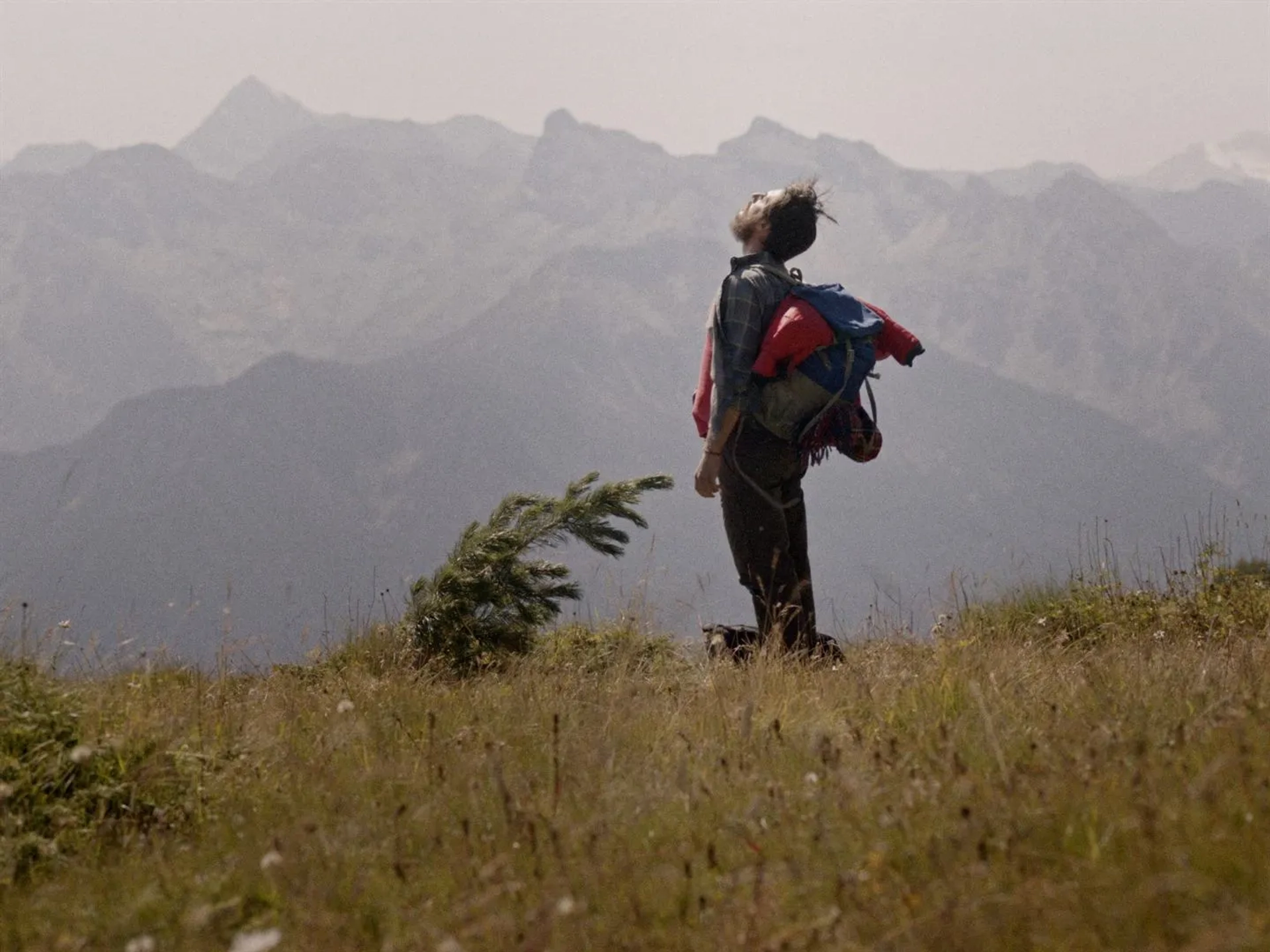 Alessandro Borghi in The Eight Mountains (2022)