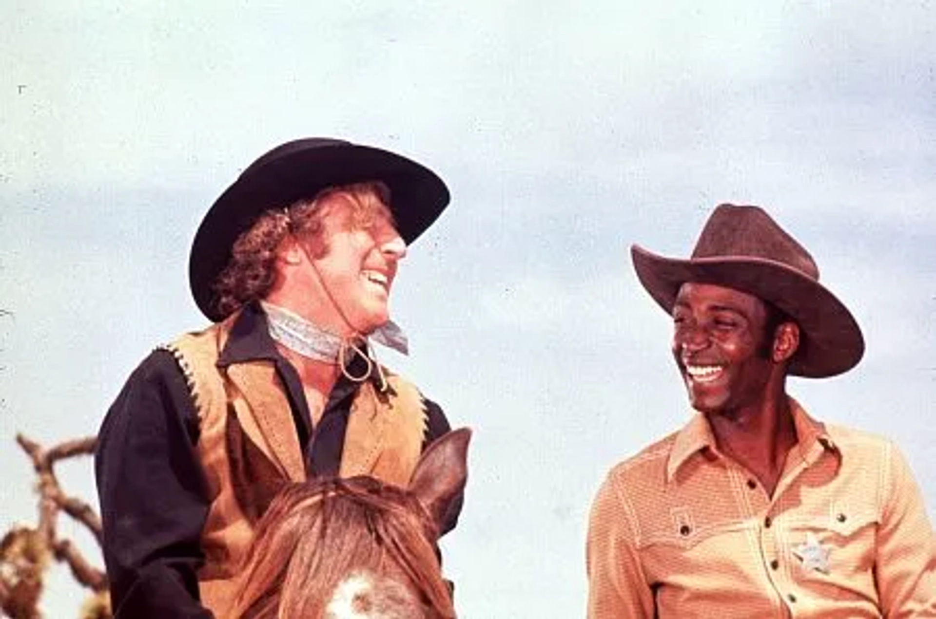 "Blazing Saddles" Gene Wilder, Cleavon Little 1974 Warner