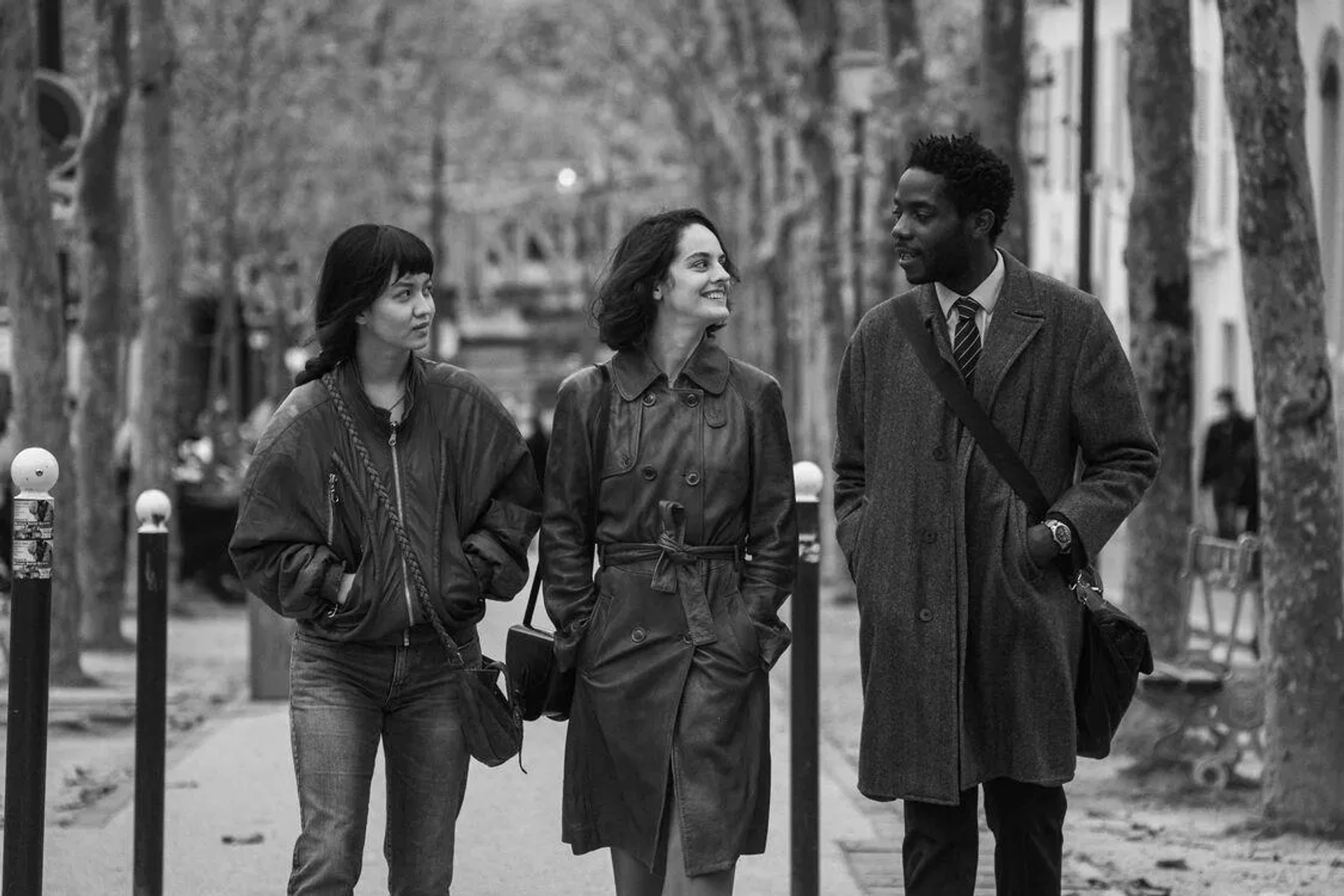 Lucie Zhang, Noémie Merlant, and Makita Samba in Paris, 13th District (2021)